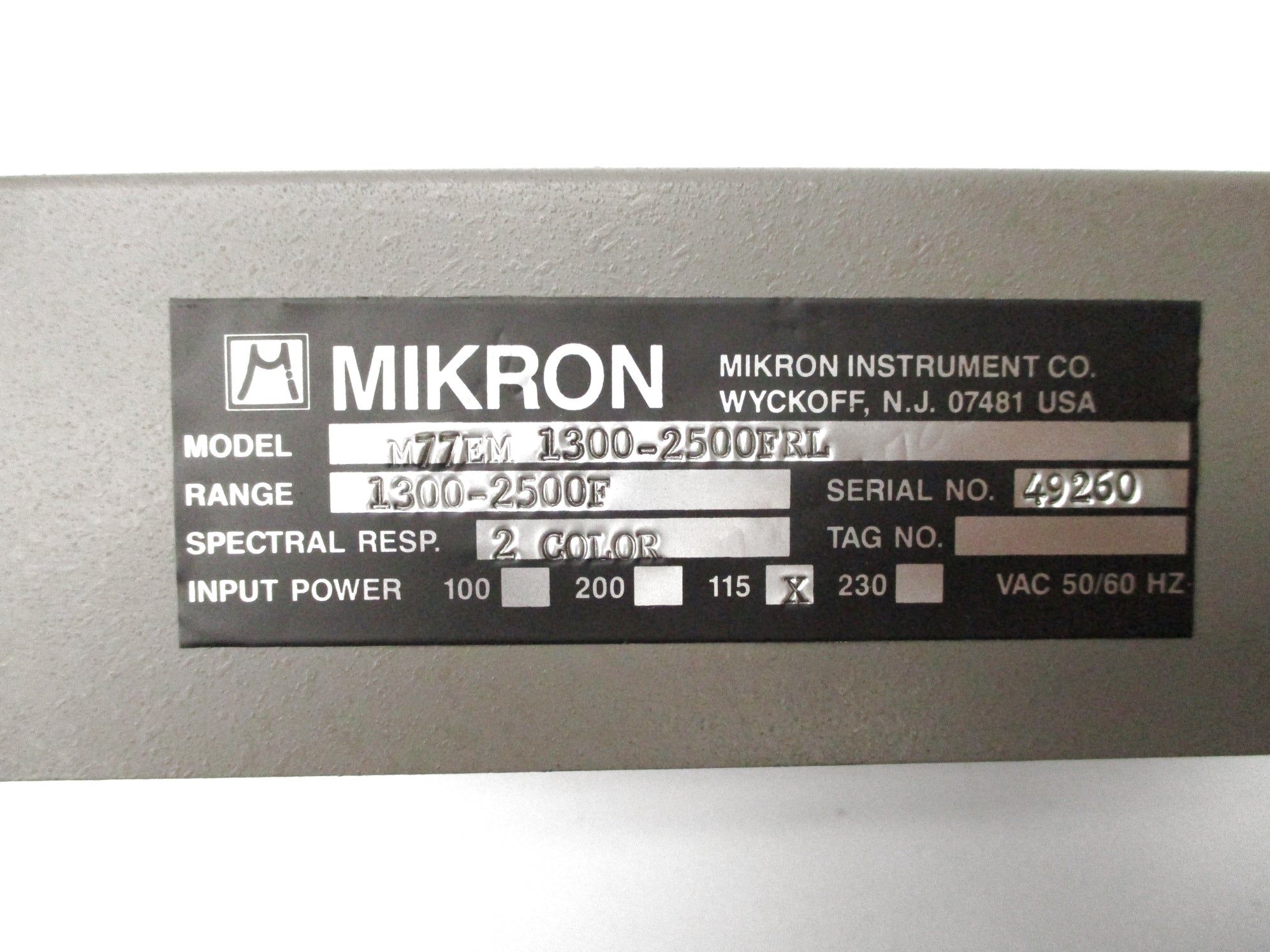 MIKRON M77EM1300-2500FRL NSNP