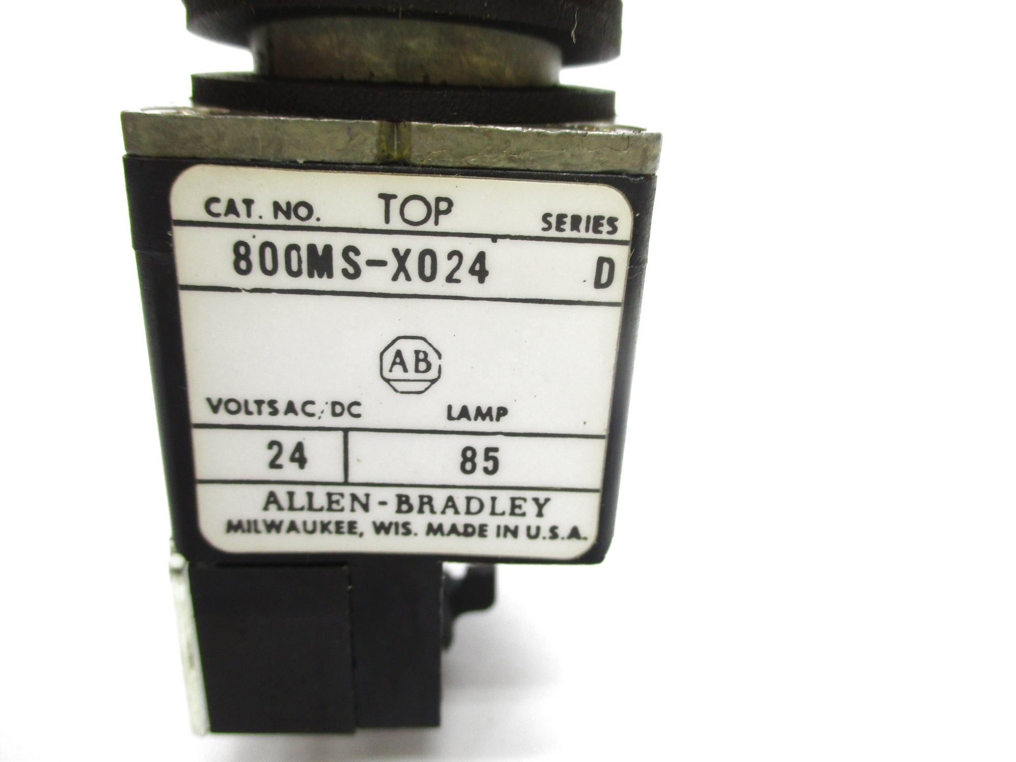 ALLEN BRADLEY 800MS-X024 SER. D NSNP