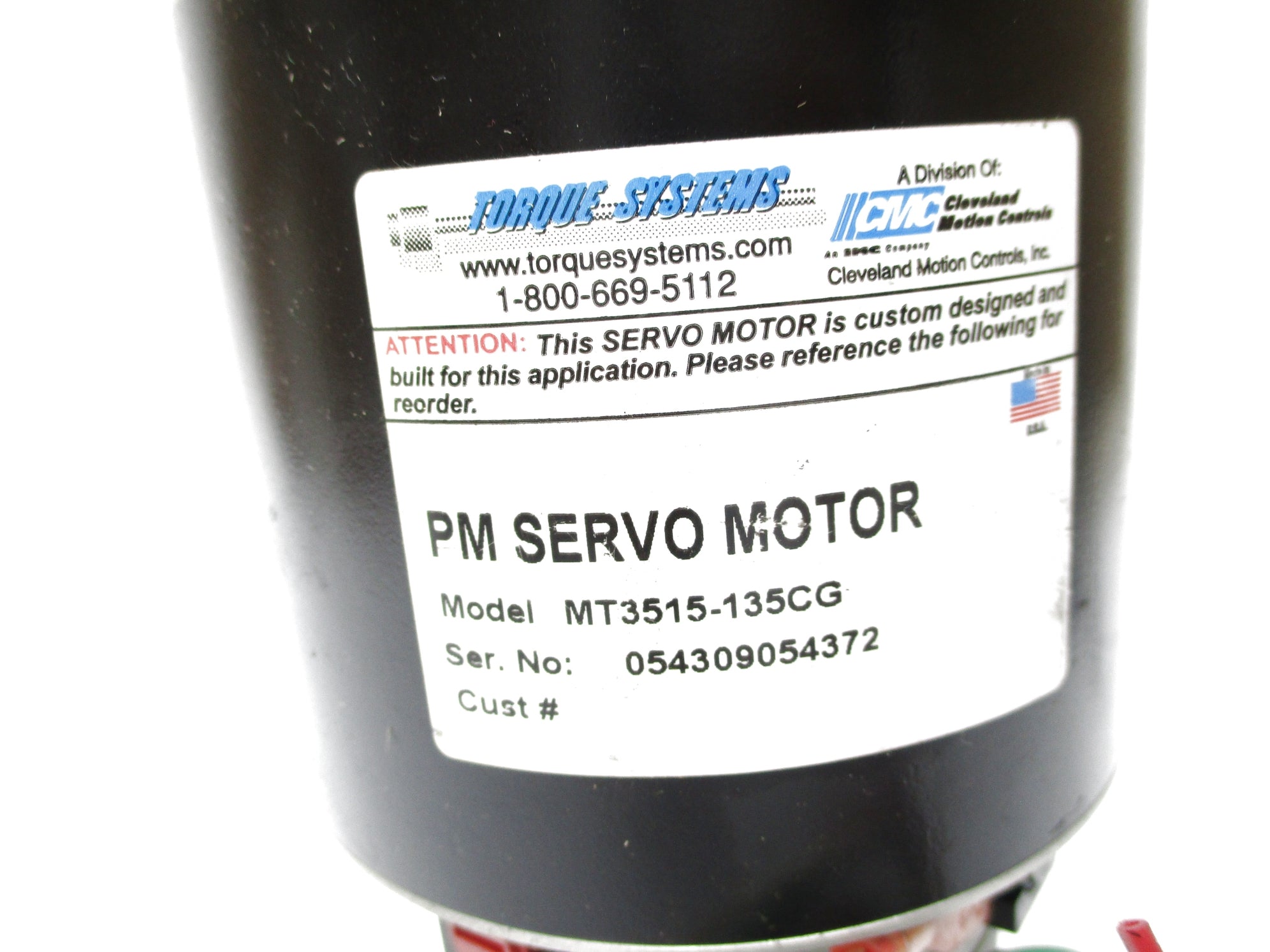 TORQUE SYSTEMS MT3515-135CG NSNP
