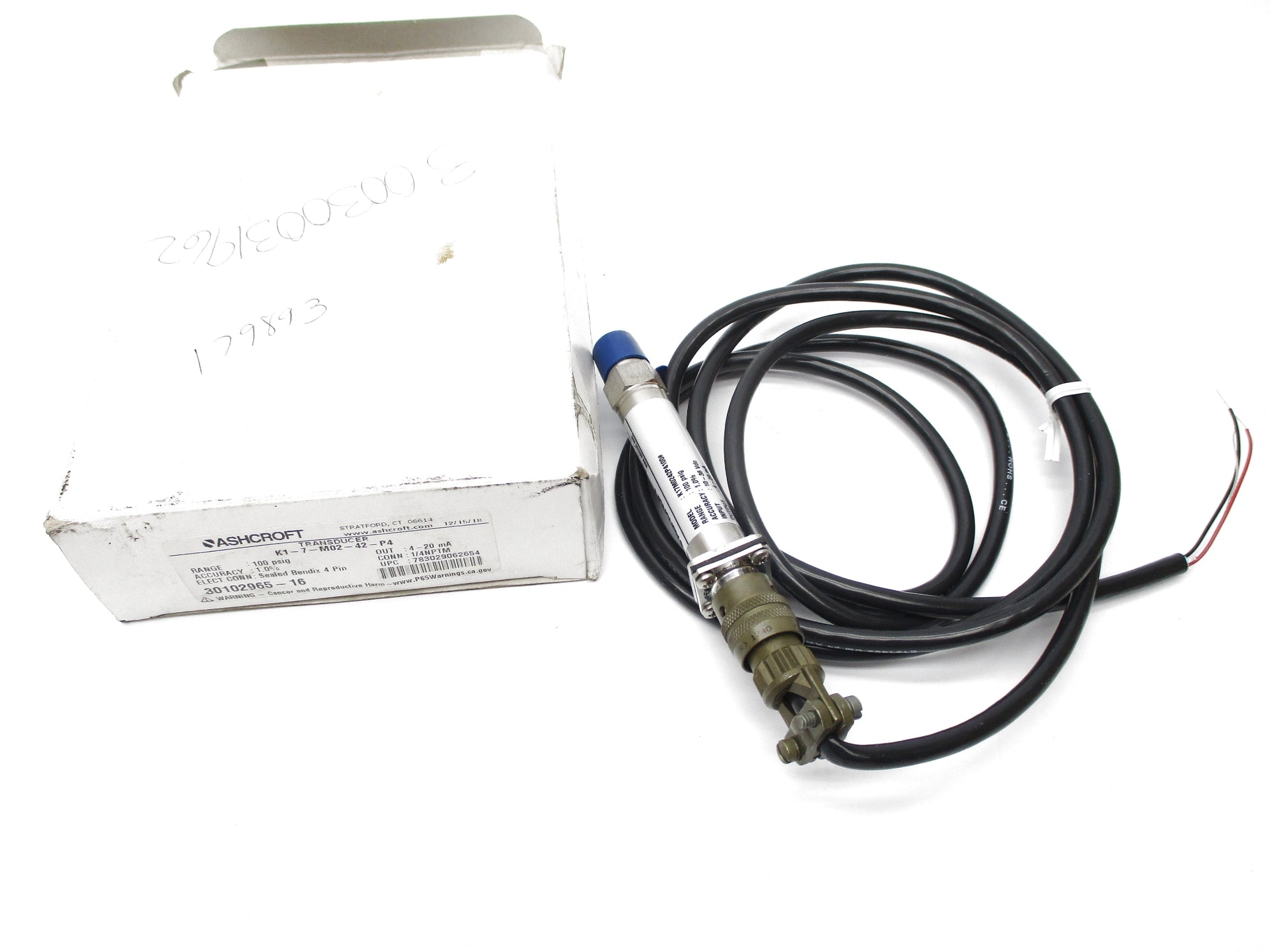 TRANDUCER K1-7-M02-42-P4 100PSIG NSMP