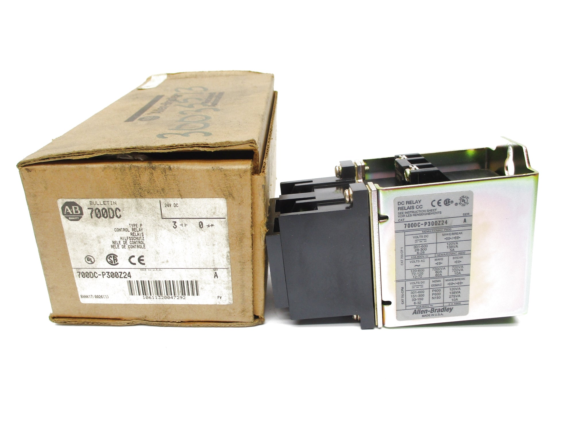 INDUSTRIAL SPARE PART 700DC-P300Z24 SER. A 24VDC (BR/WH) NSMP