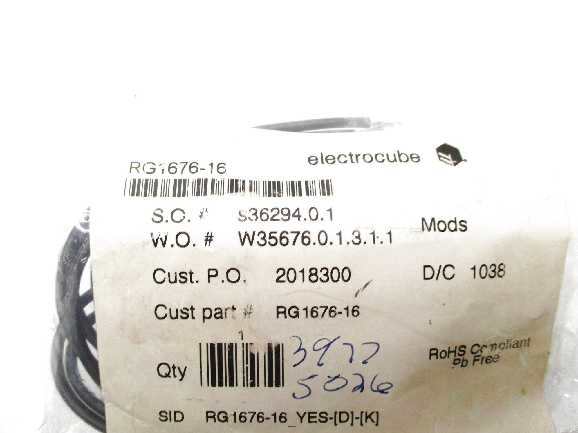 ELECTROCUBE RG1676-16 NSMP