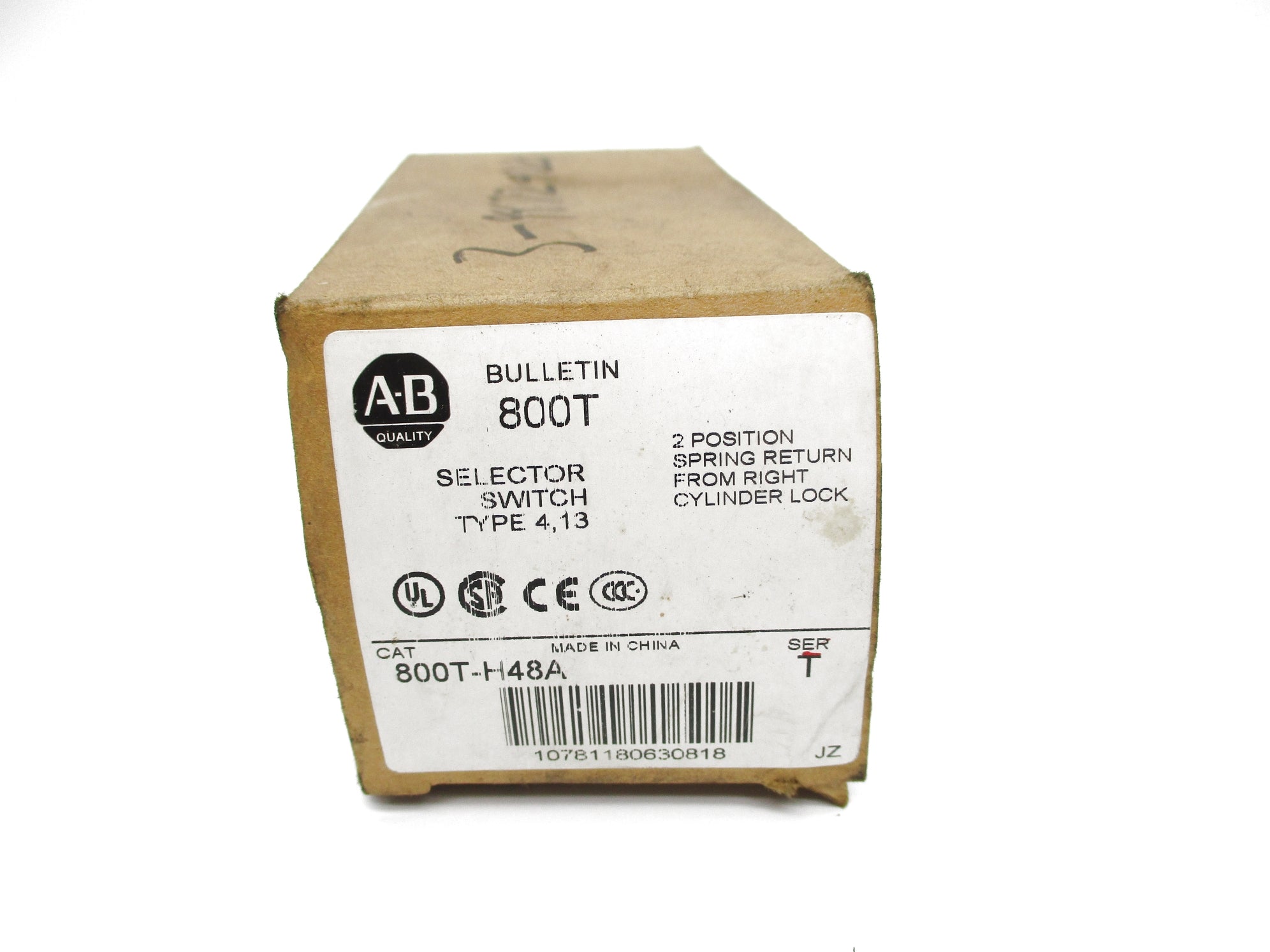 ALLEN BRADLEY 800T-H48A SER. T (BR/WH) NSMP