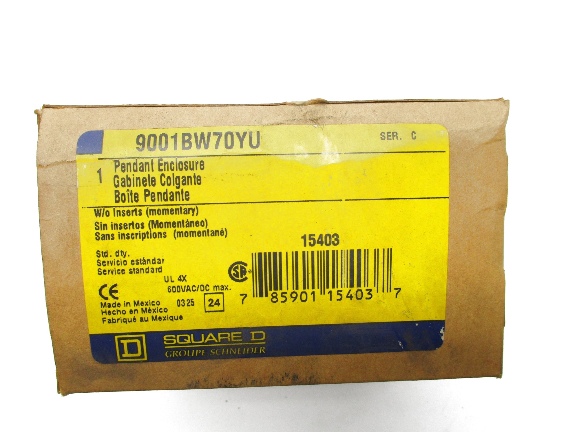 SQUARE D 9001BW70YU SER. C NSMP