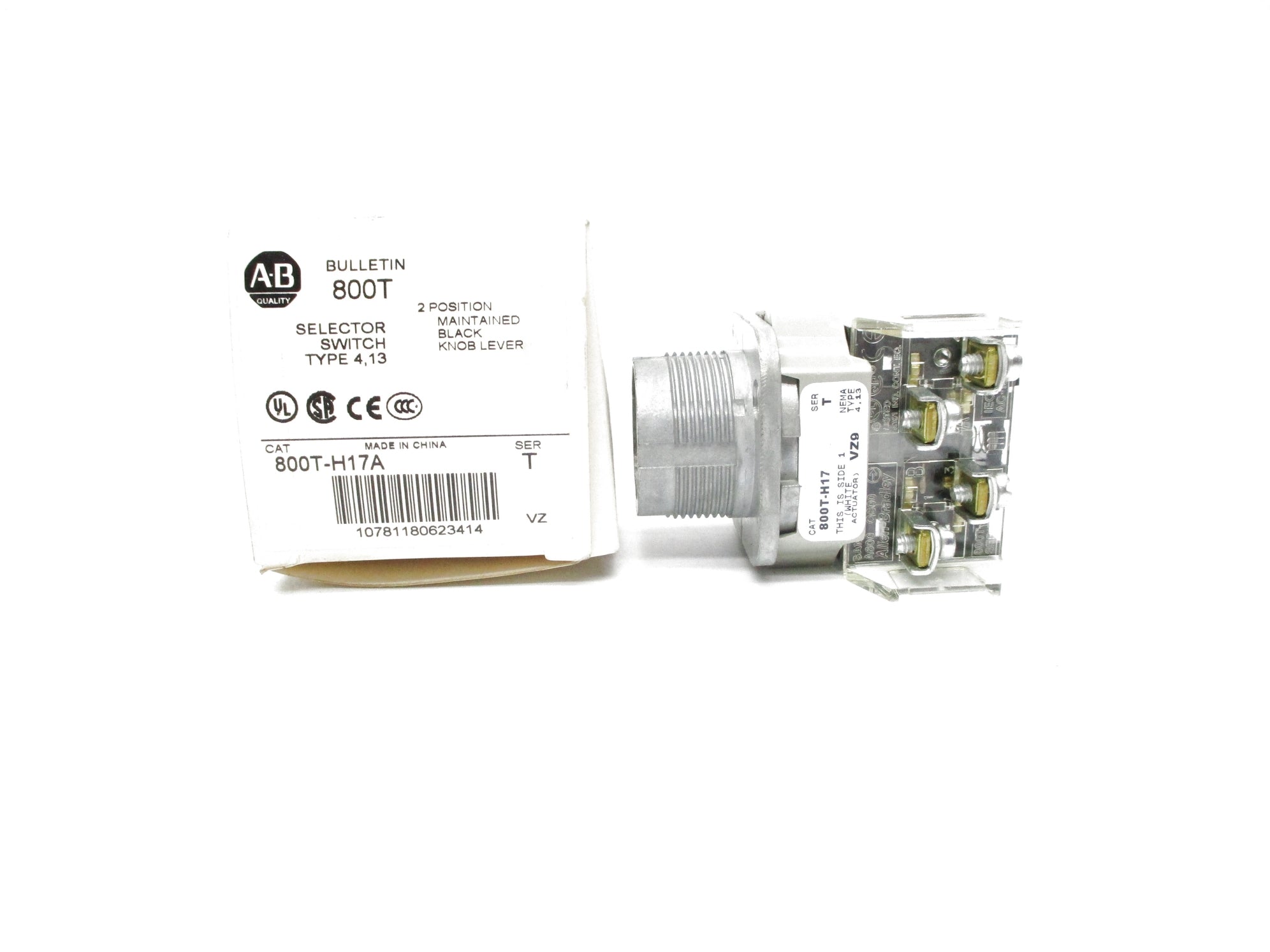 ALLEN BRADLEY 800T-H17A SER. T (WH) NSMP