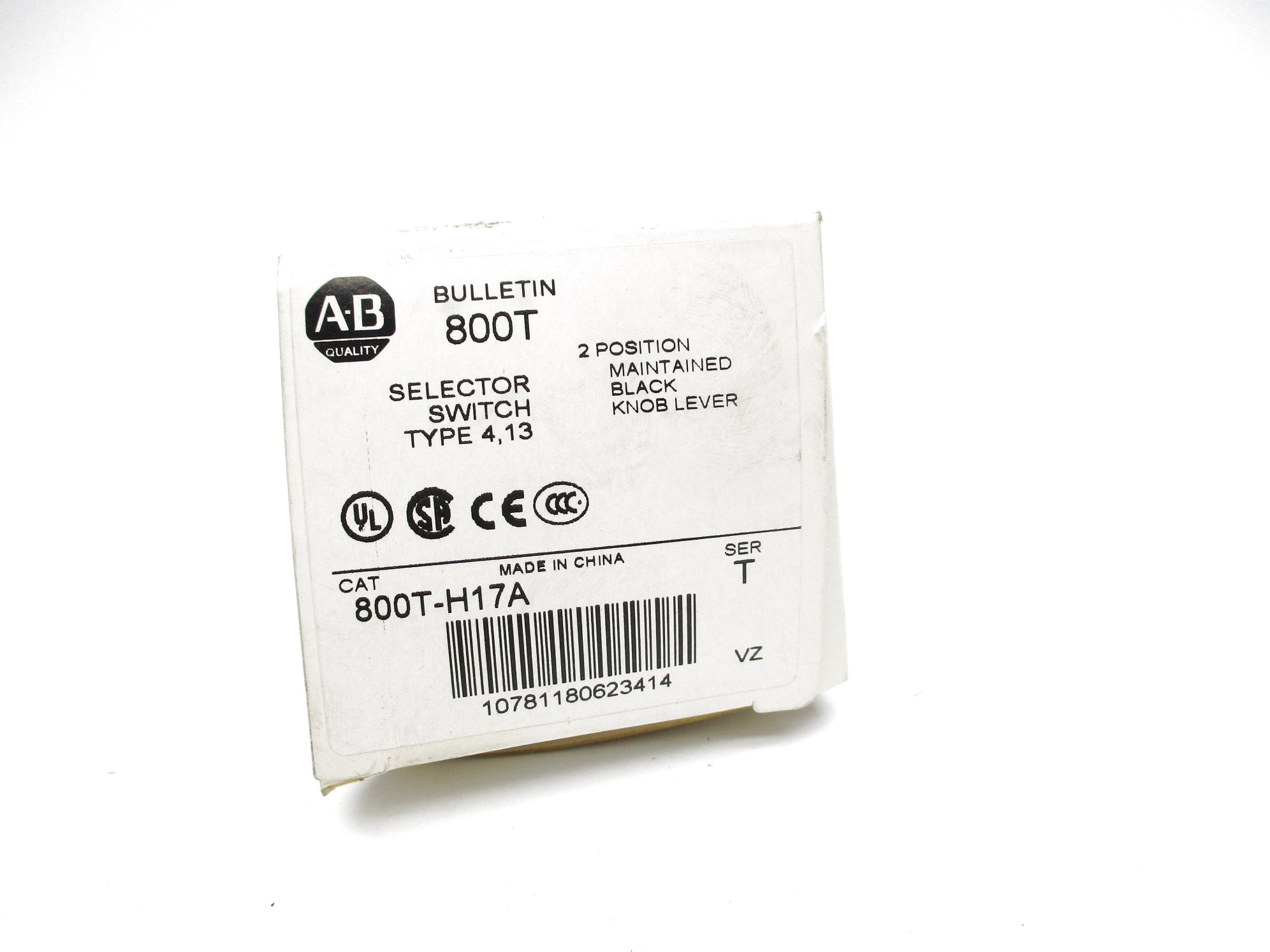 ALLEN BRADLEY 800T-H17A SER. T (WH) NSMP