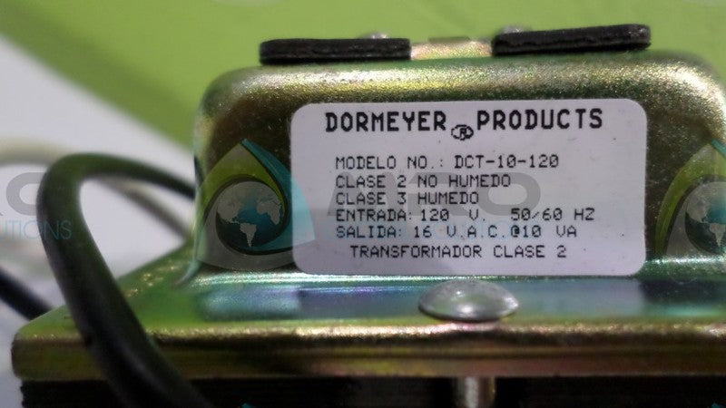 DORMEYER DCT-10-120 TRANSFORMER *NEW NO BOX*