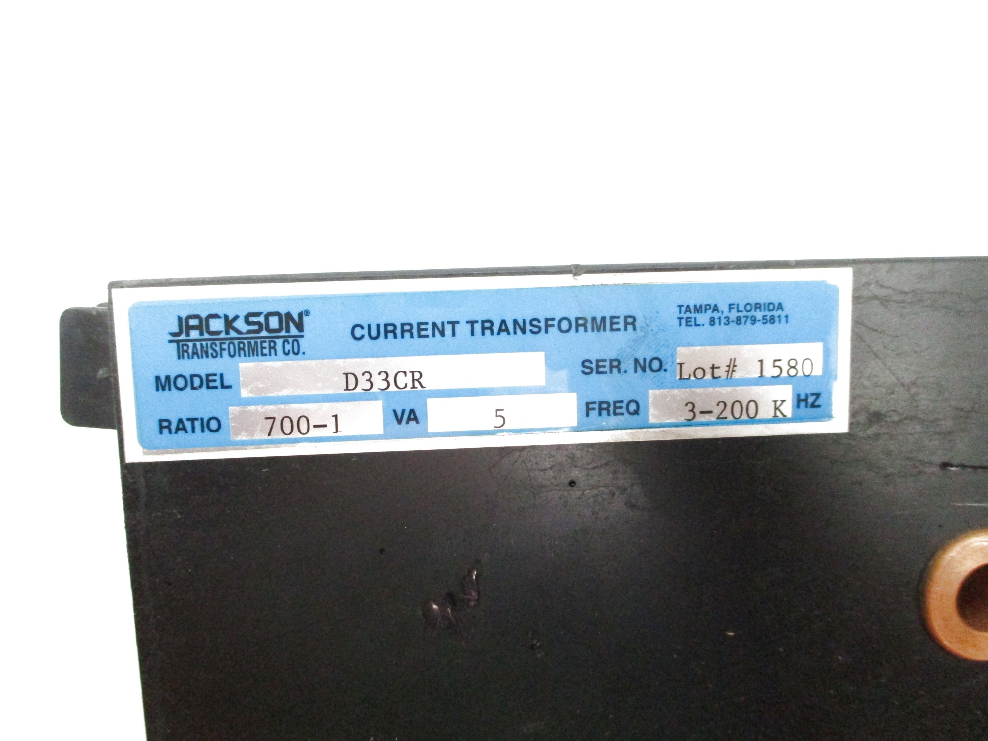 JACKSON TRANSFORMER D33CR NSNP