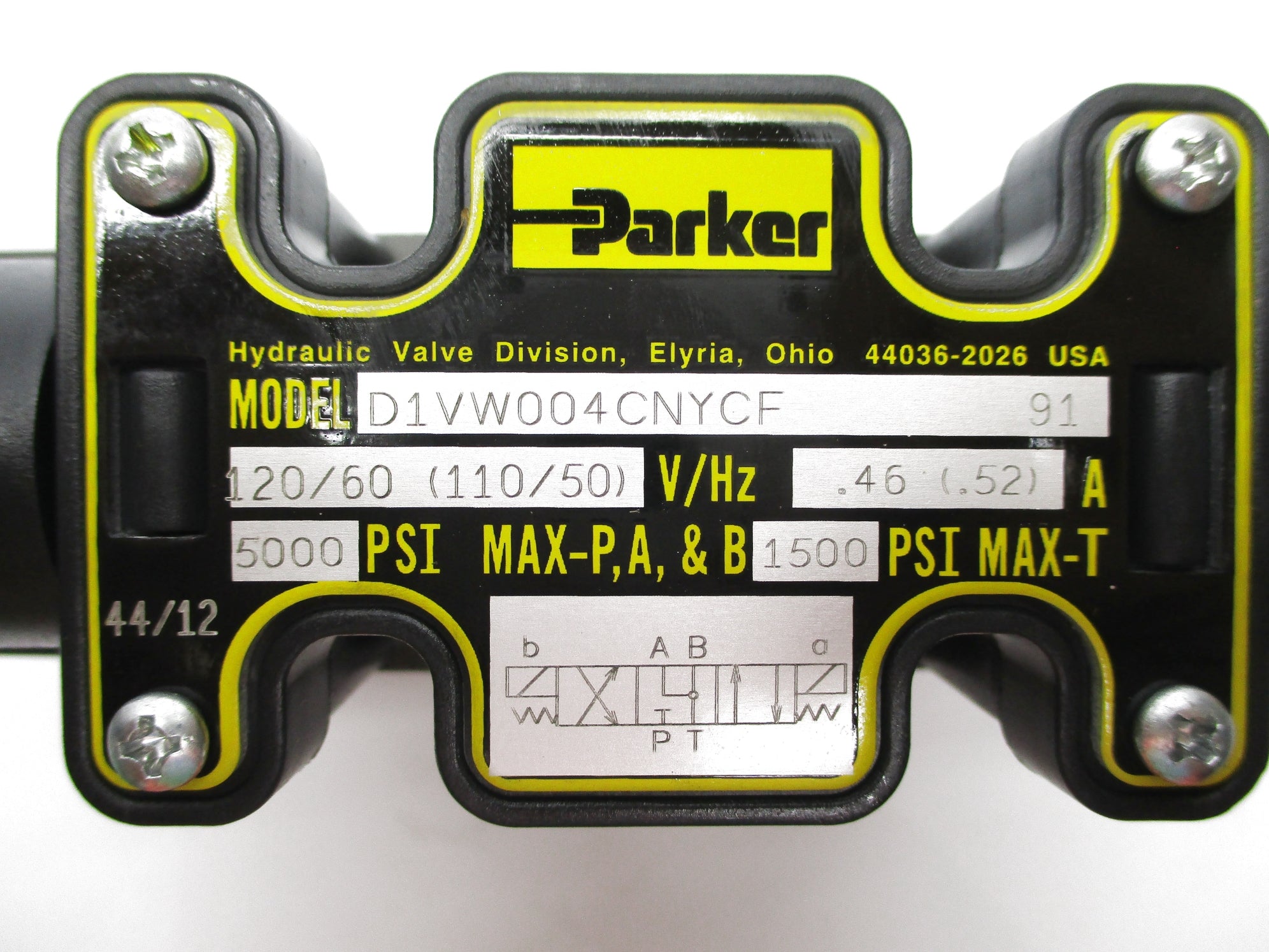 PARKER D1VW004CNYCF 110/120V 1500/5000PSI NSNP