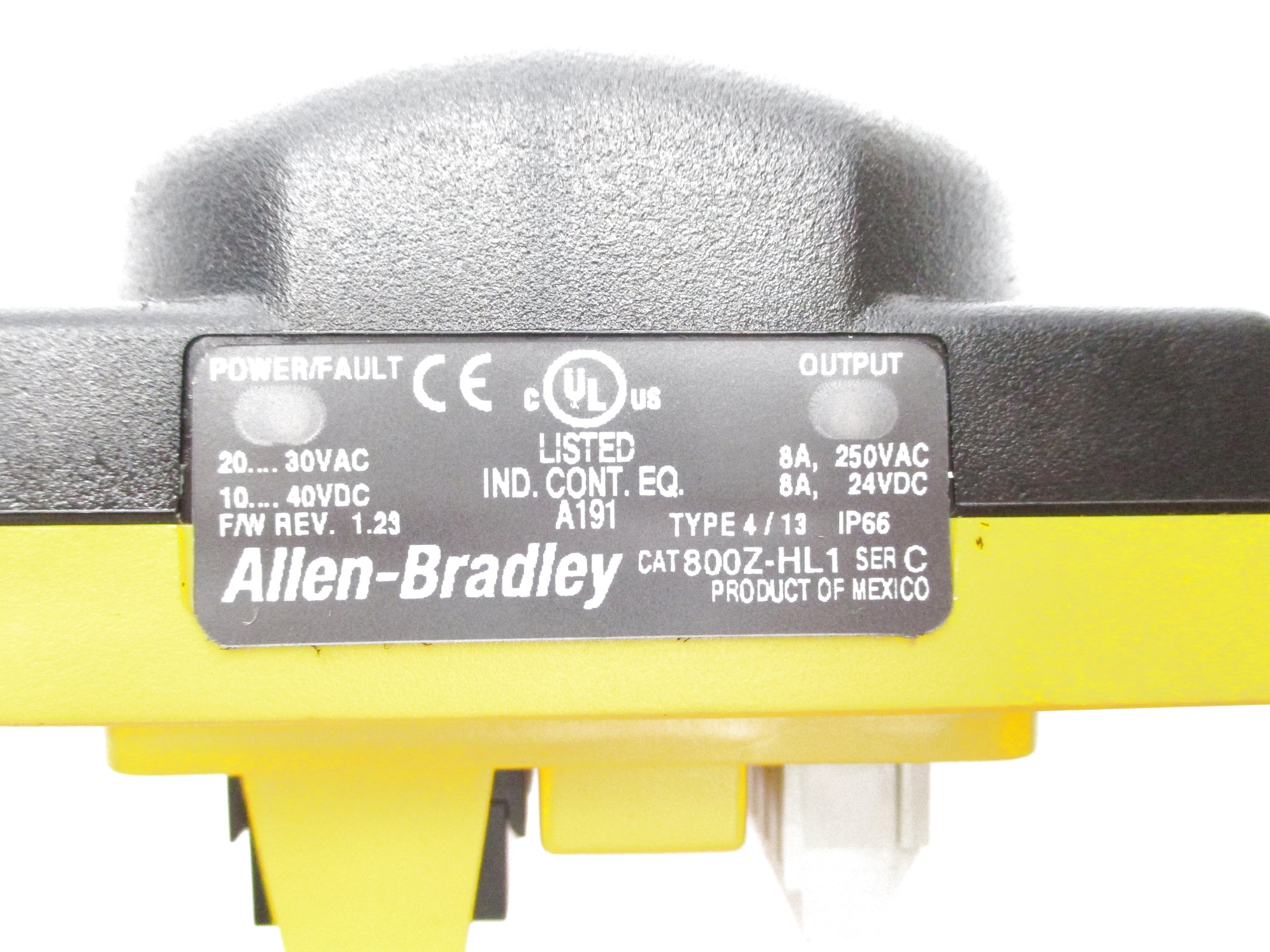 ALLEN BRADLEY 800Z-HL1 SER. C NSNP