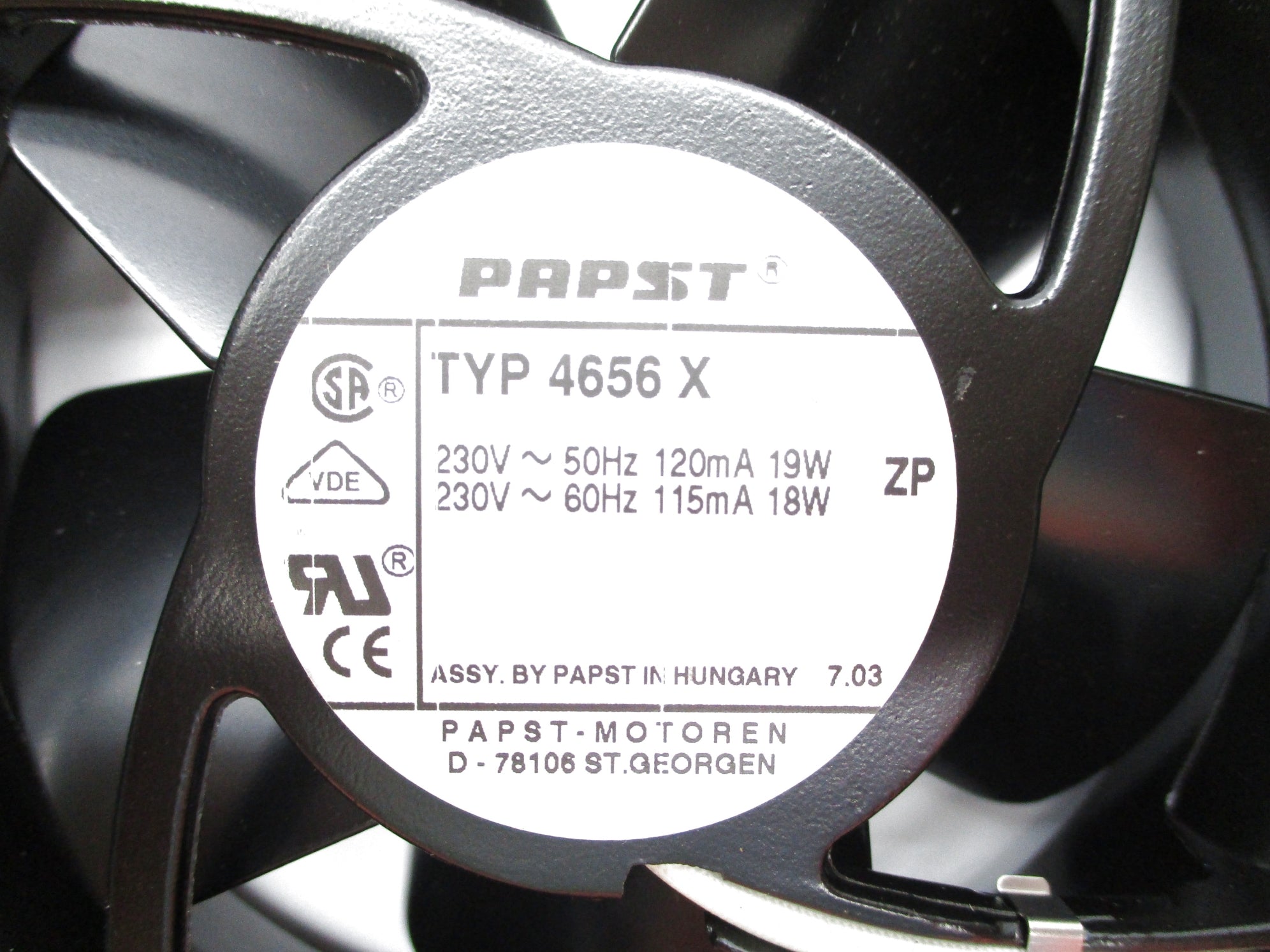 PAPST 4656X NSNP