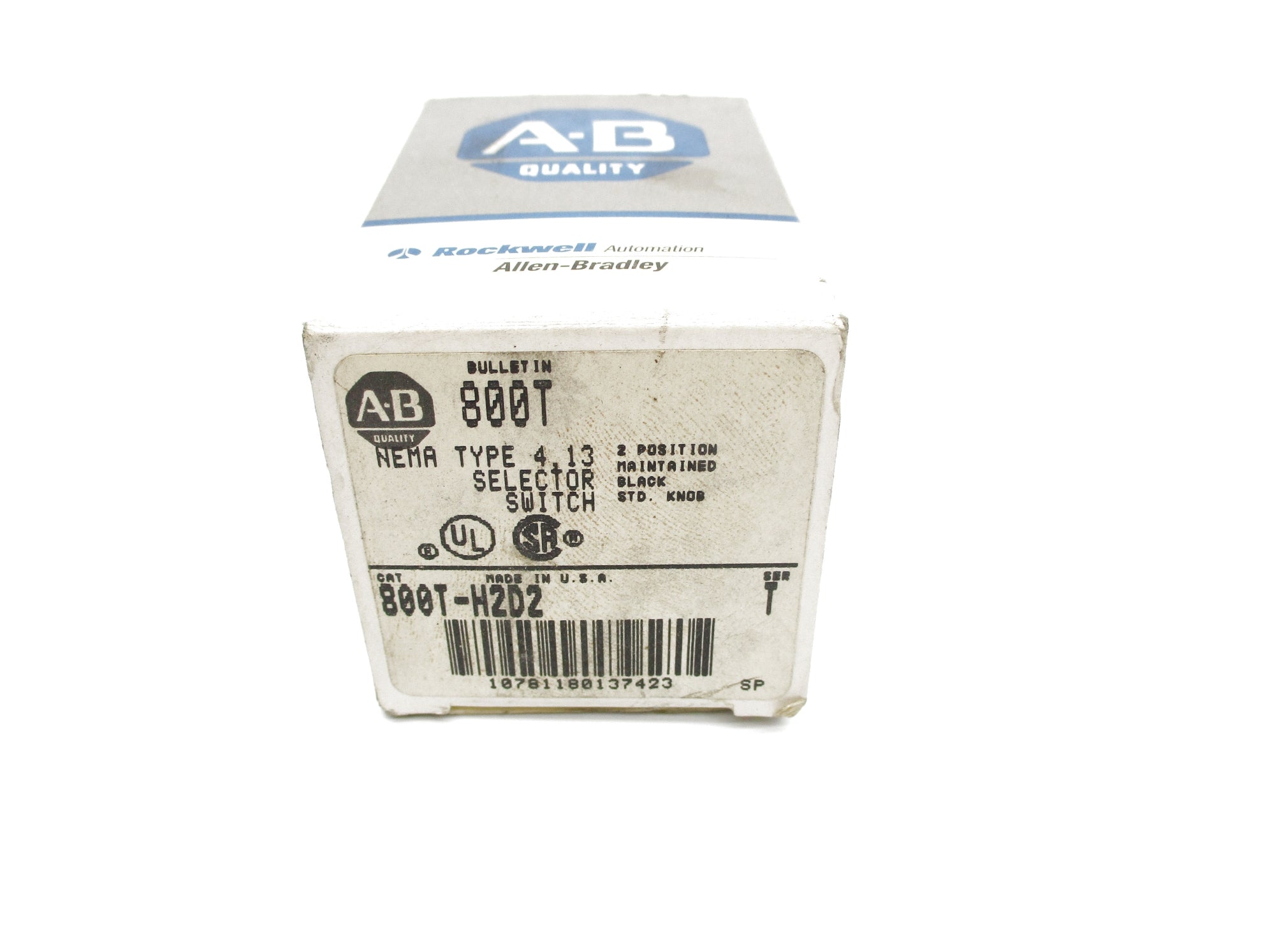 ALLEN BRADLEY 800T-H2D2 SER. T (GY/BL) NSMP