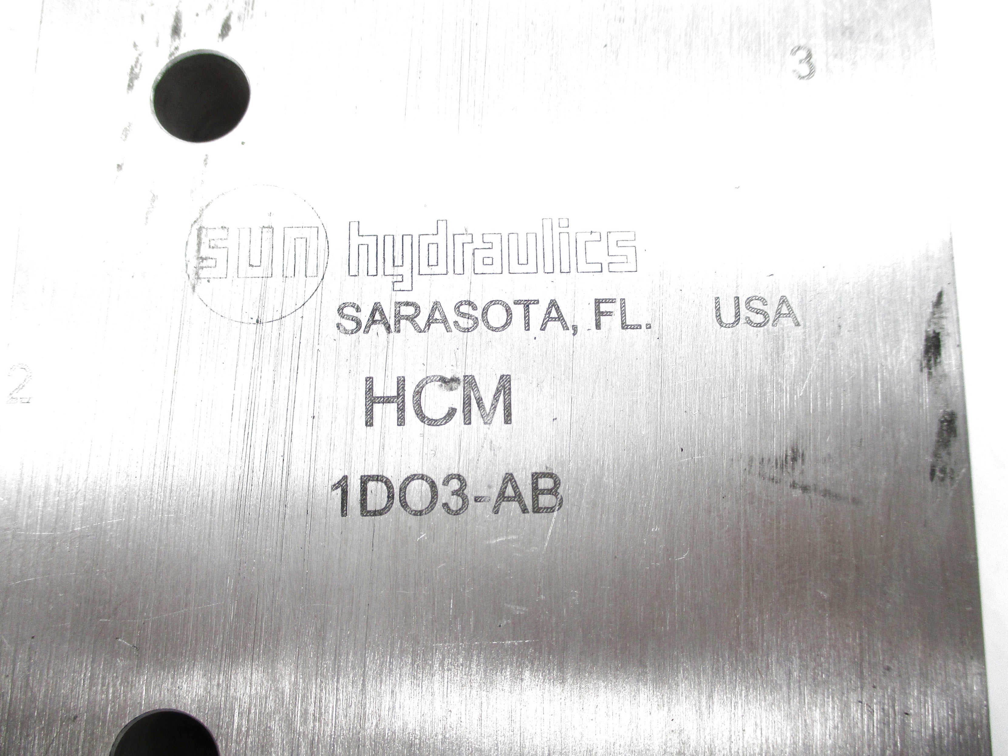 SUN HYDRAULICS 1DO3-AB HCM UNMP
