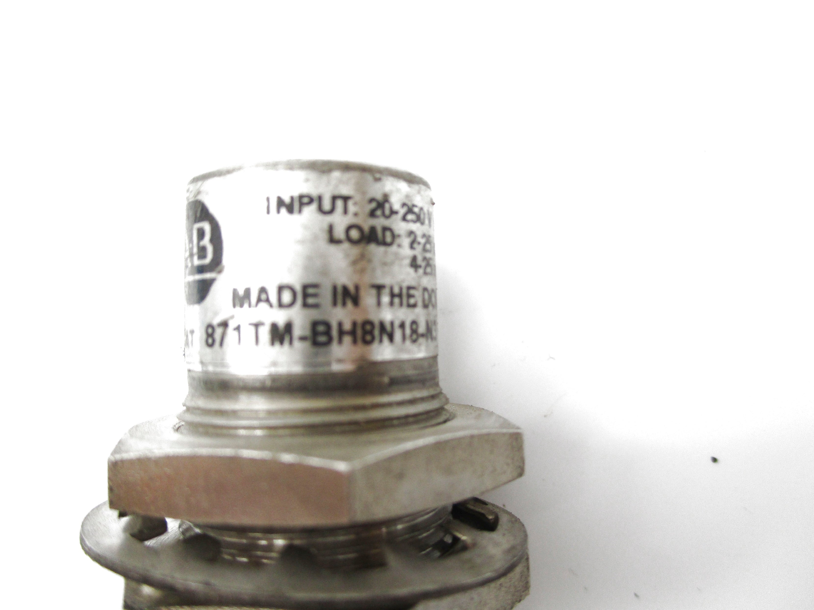 ALLEN BRADELY 871TM-BH8N18-N3 SER. A UNMP