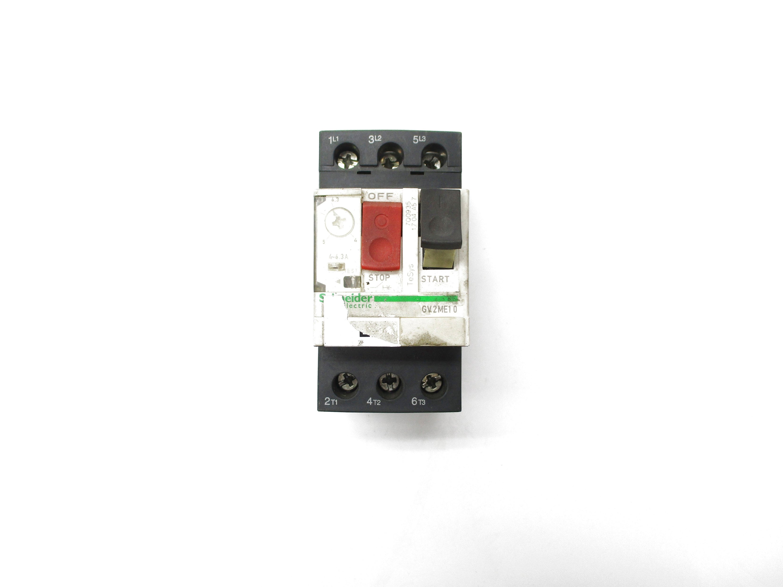 SCHNEIDER GV2ME10 4-6.3A UNMP