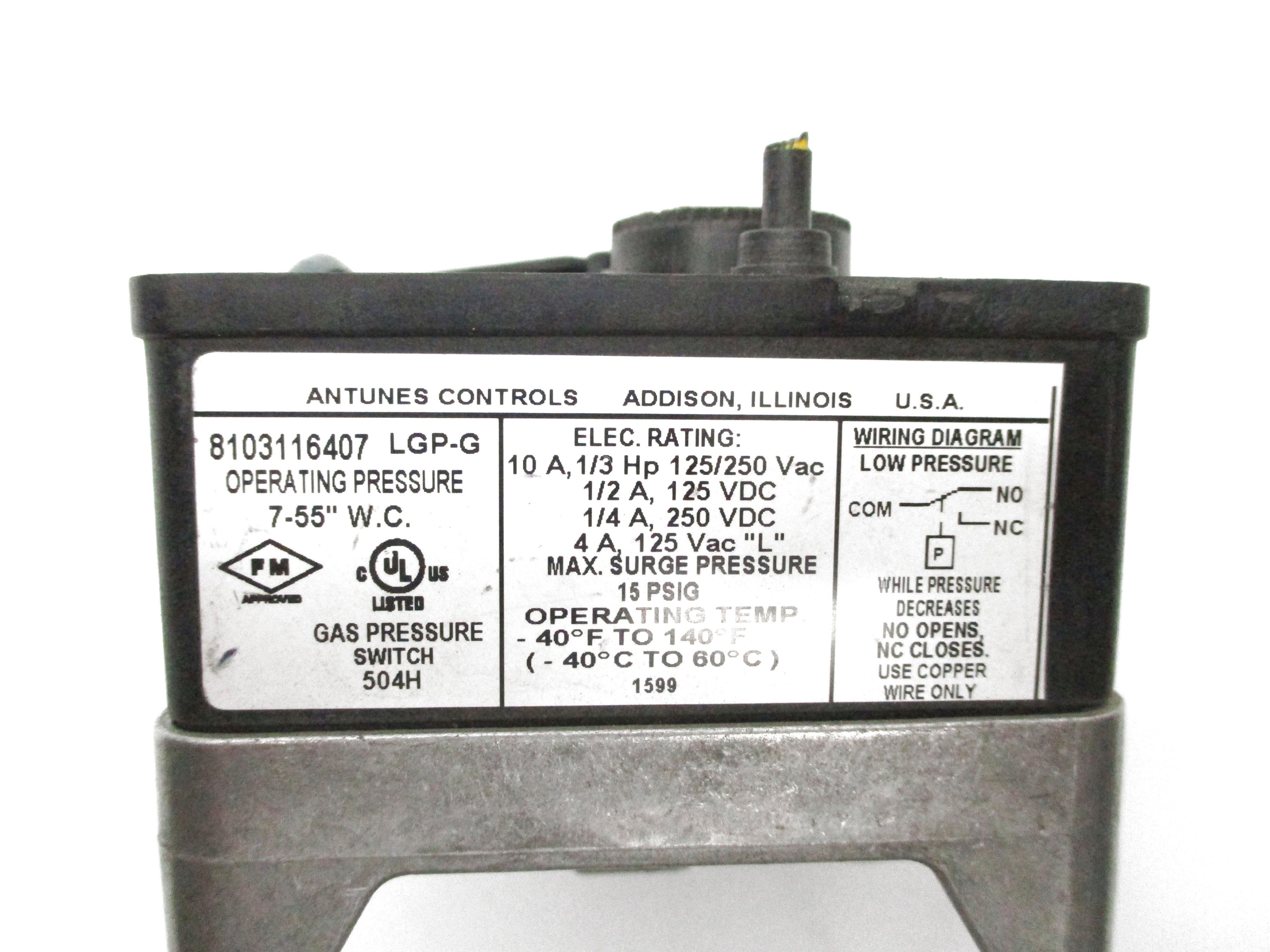 ANTUNES CONTROL 8103116407 NSNP