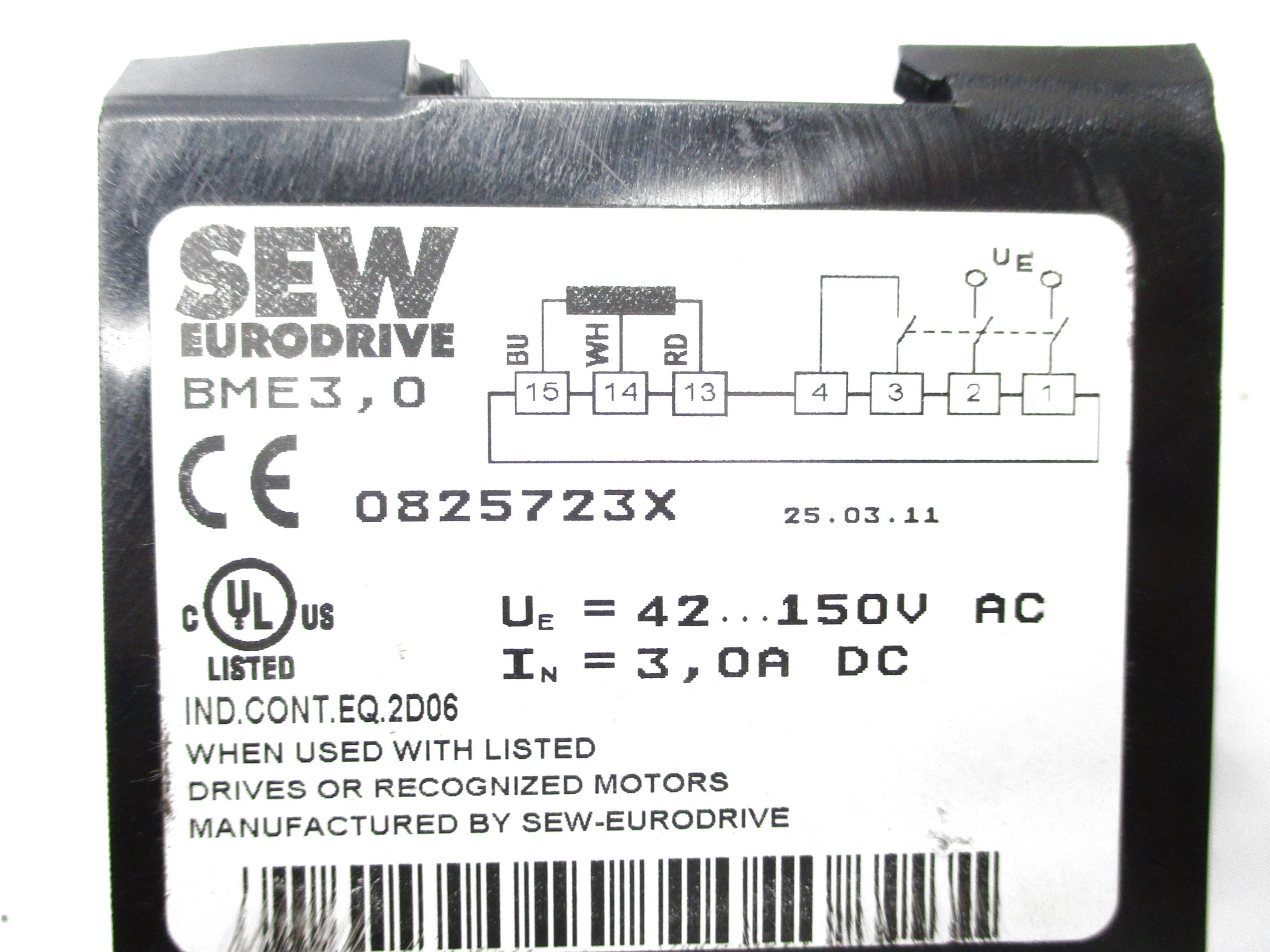 SEW EURODRIVE 0825723X UNMP