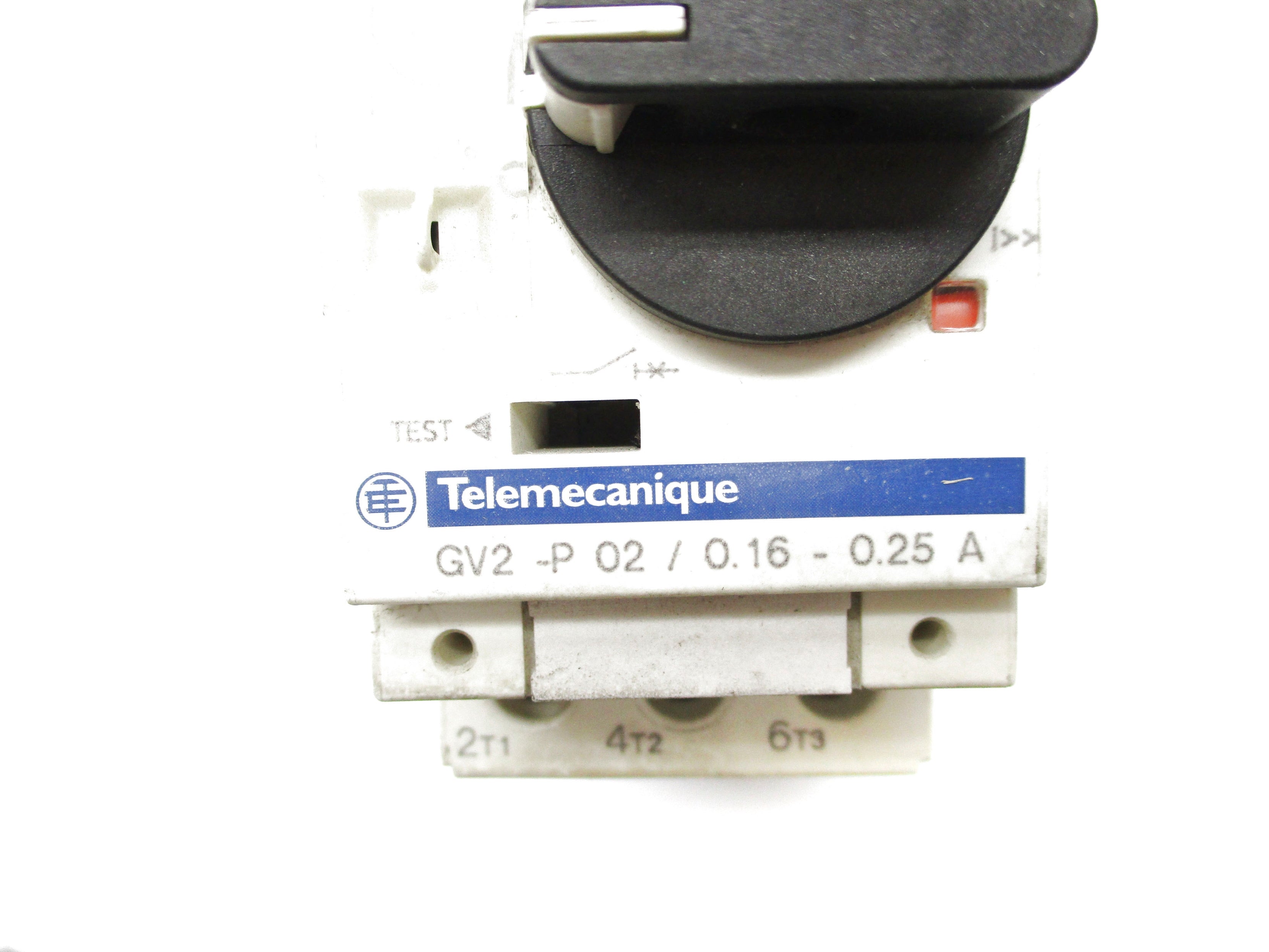 TELEMECANIQUE GV2-P02 0.16-0.25A UNMP