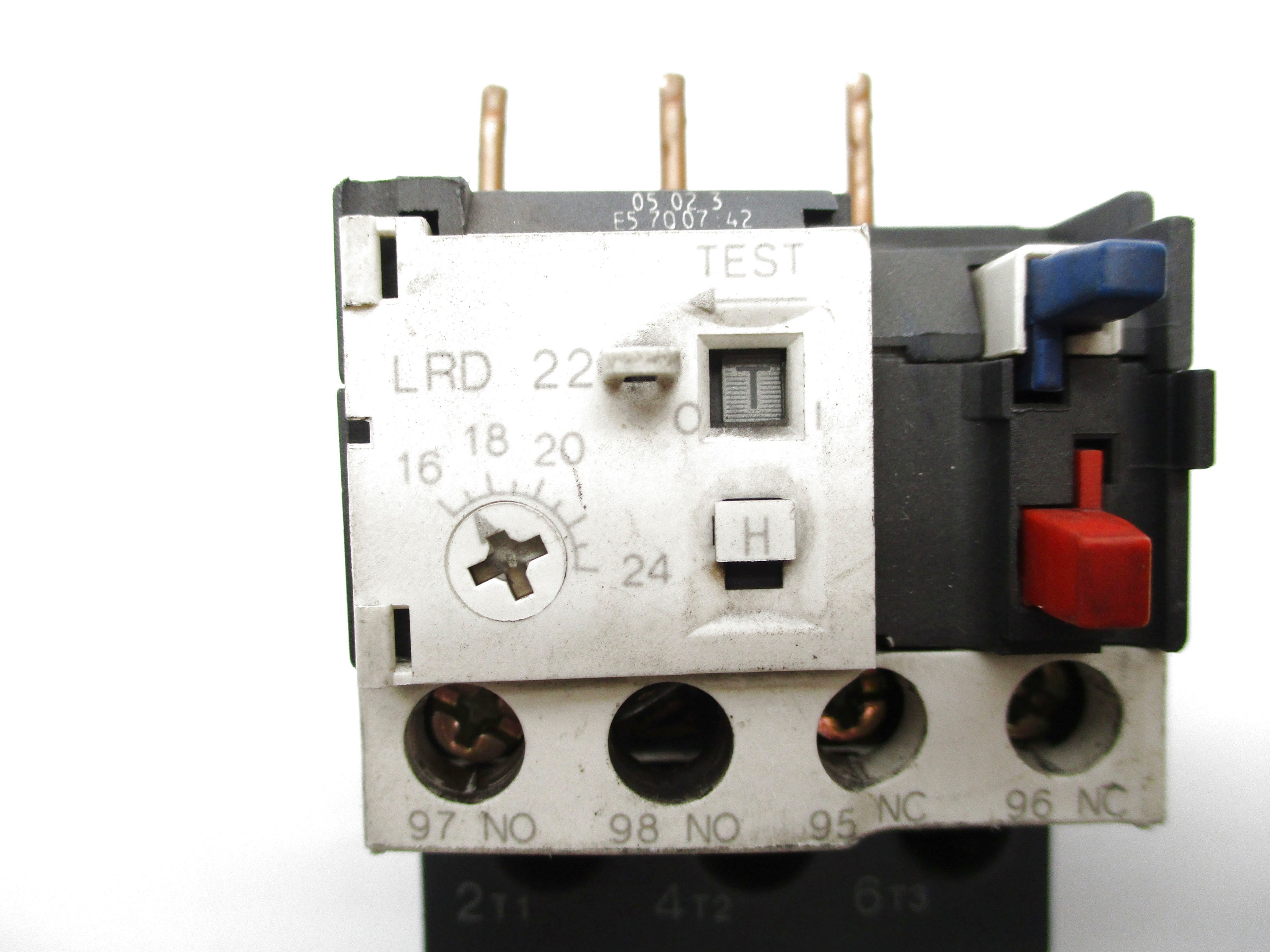 SCHNEIDER ELECTRIC LRD22 600VAC 16-24A UNMP
