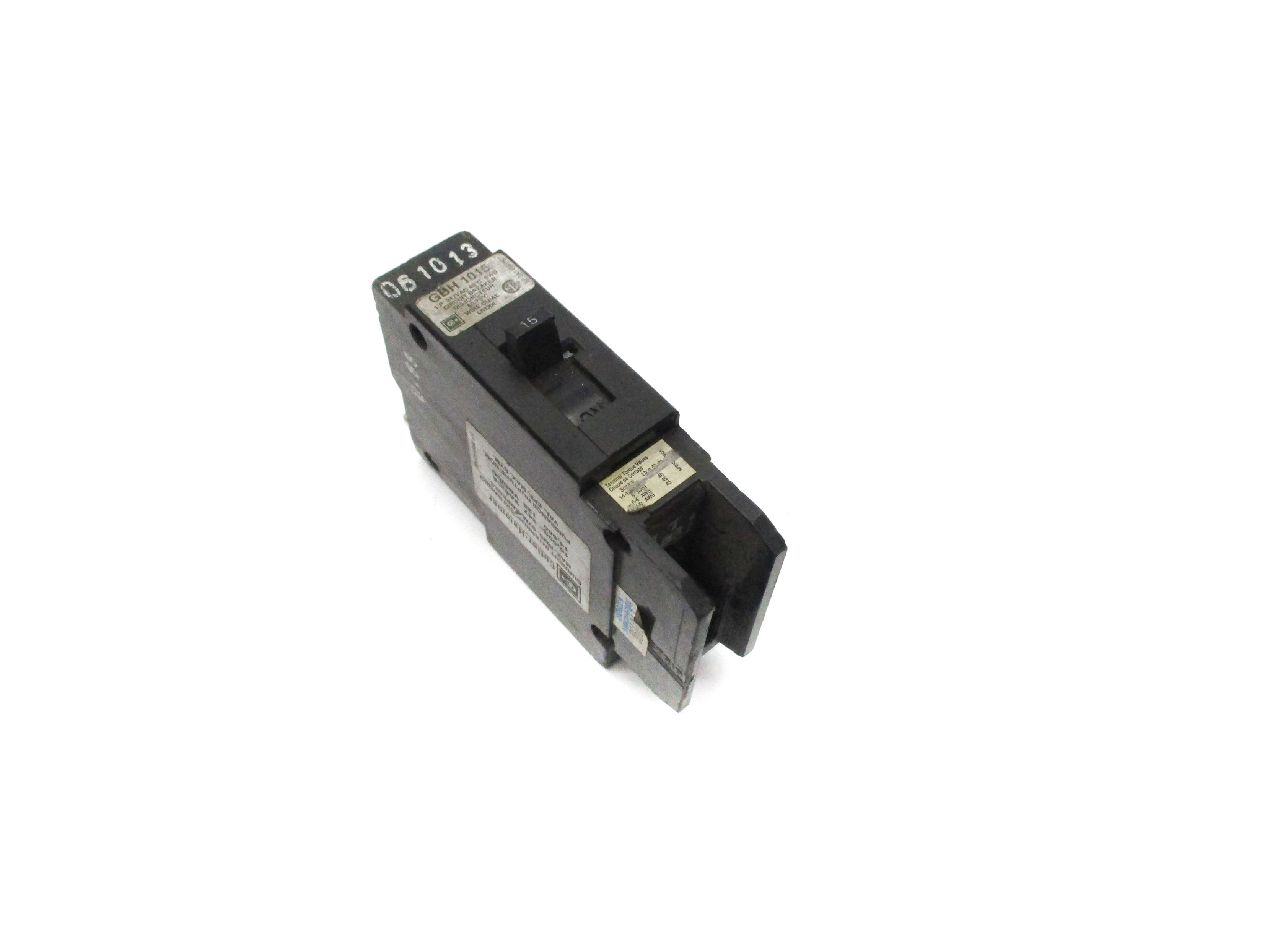 CUTLER HAMMER GBH1015 15A 347VAC UNMP