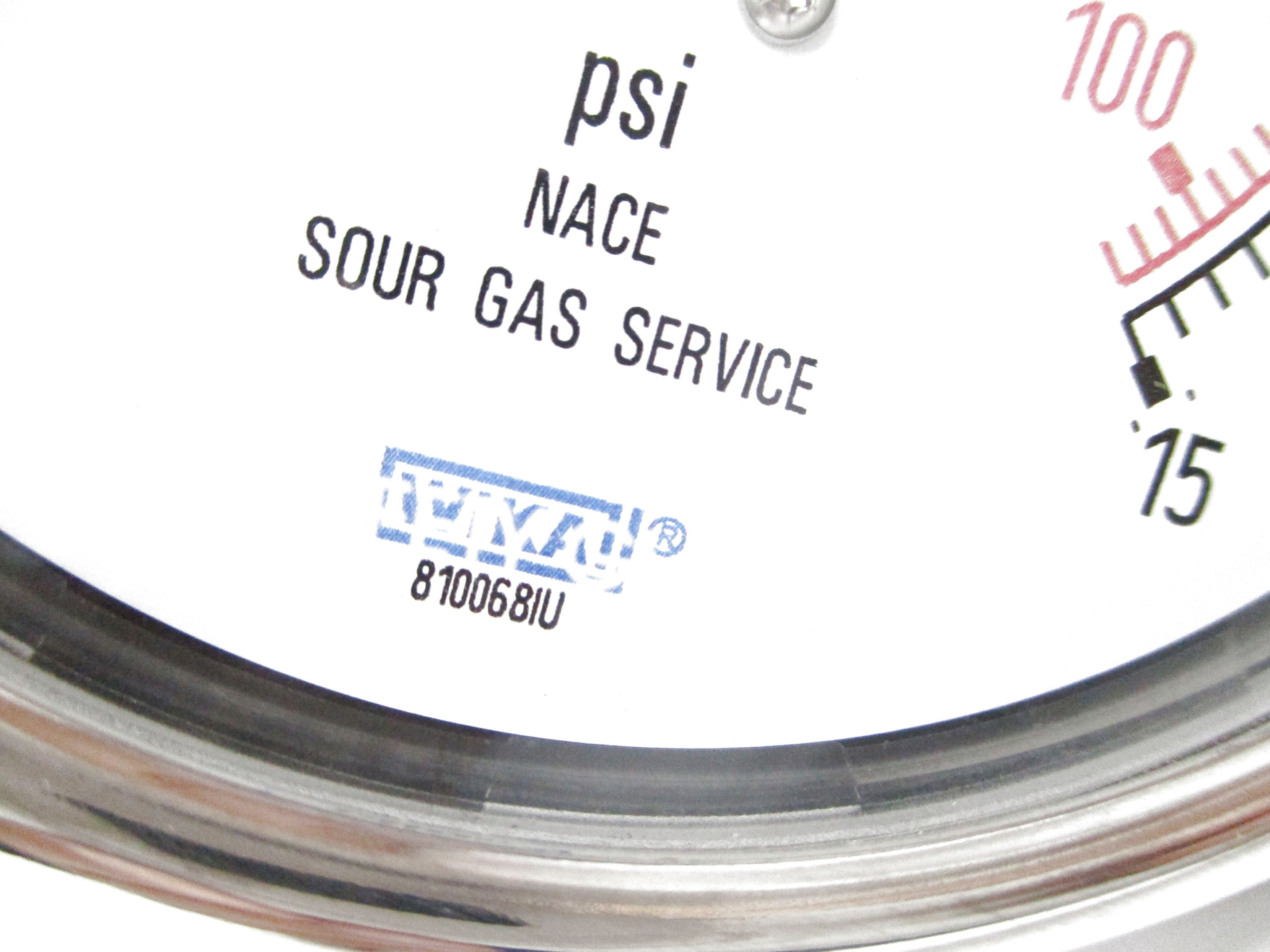 WIKA 810068IU 0-15PSI NSNP