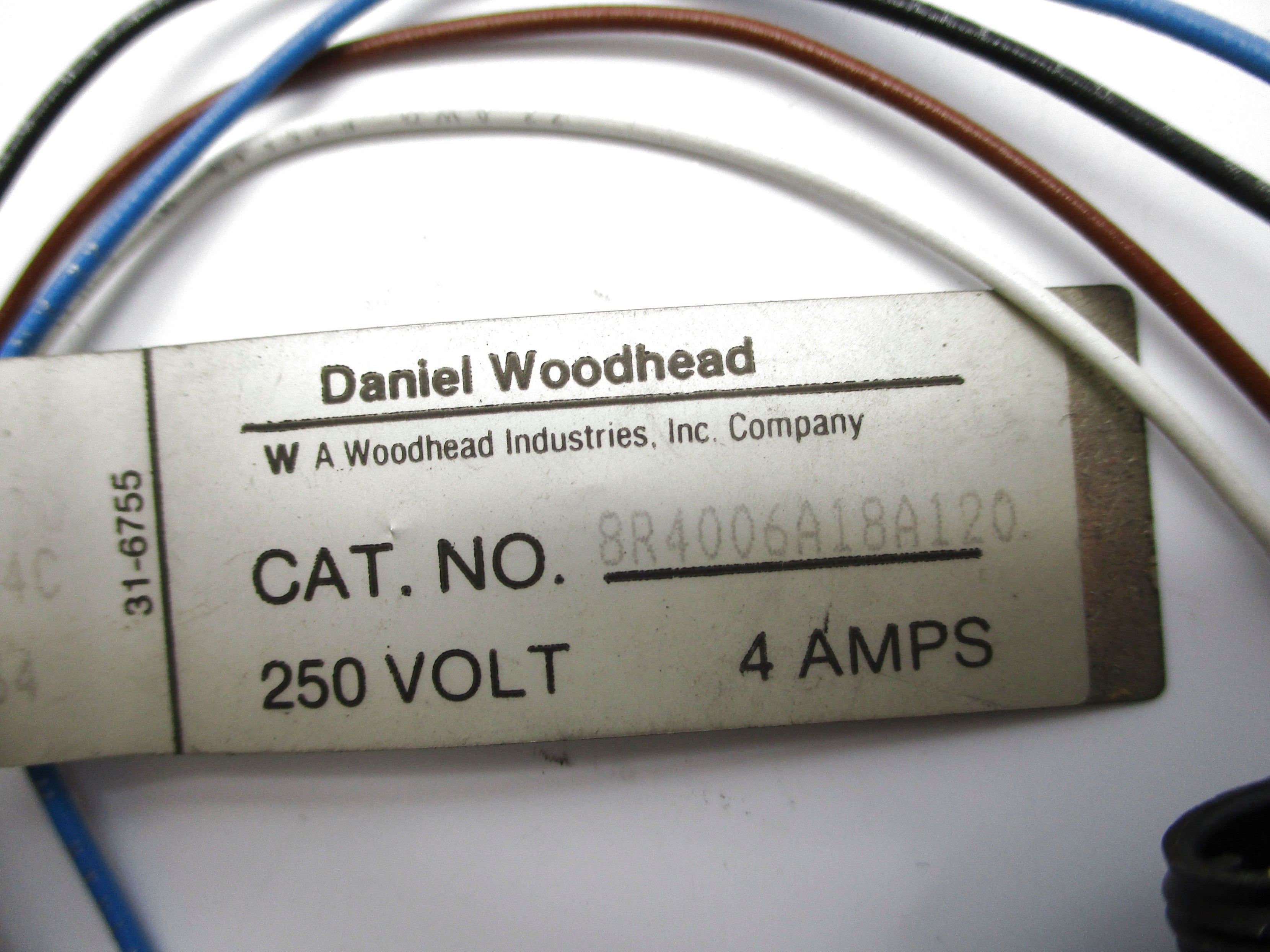 DANIEL WOODHEAD 8R4006A18A120 NSNP