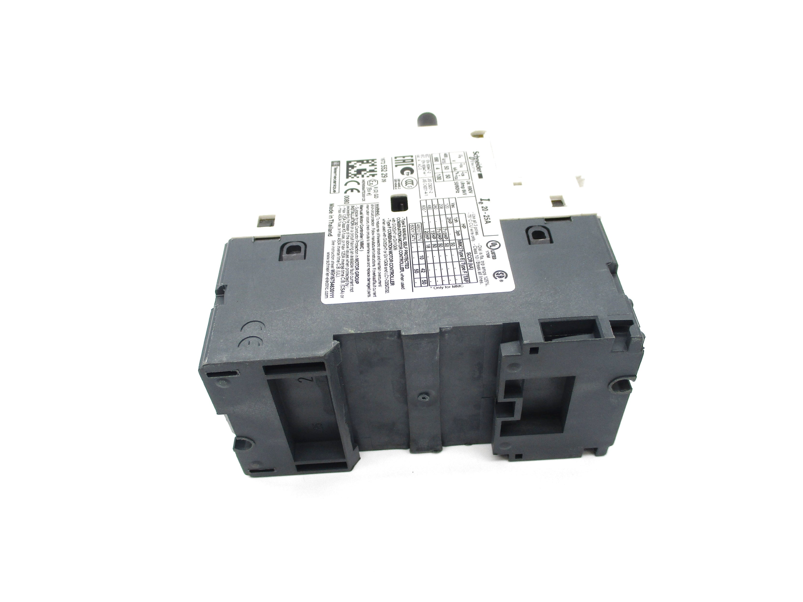 SCHNEIDER ELECTRIC GV2-P22 20-25A NSNP