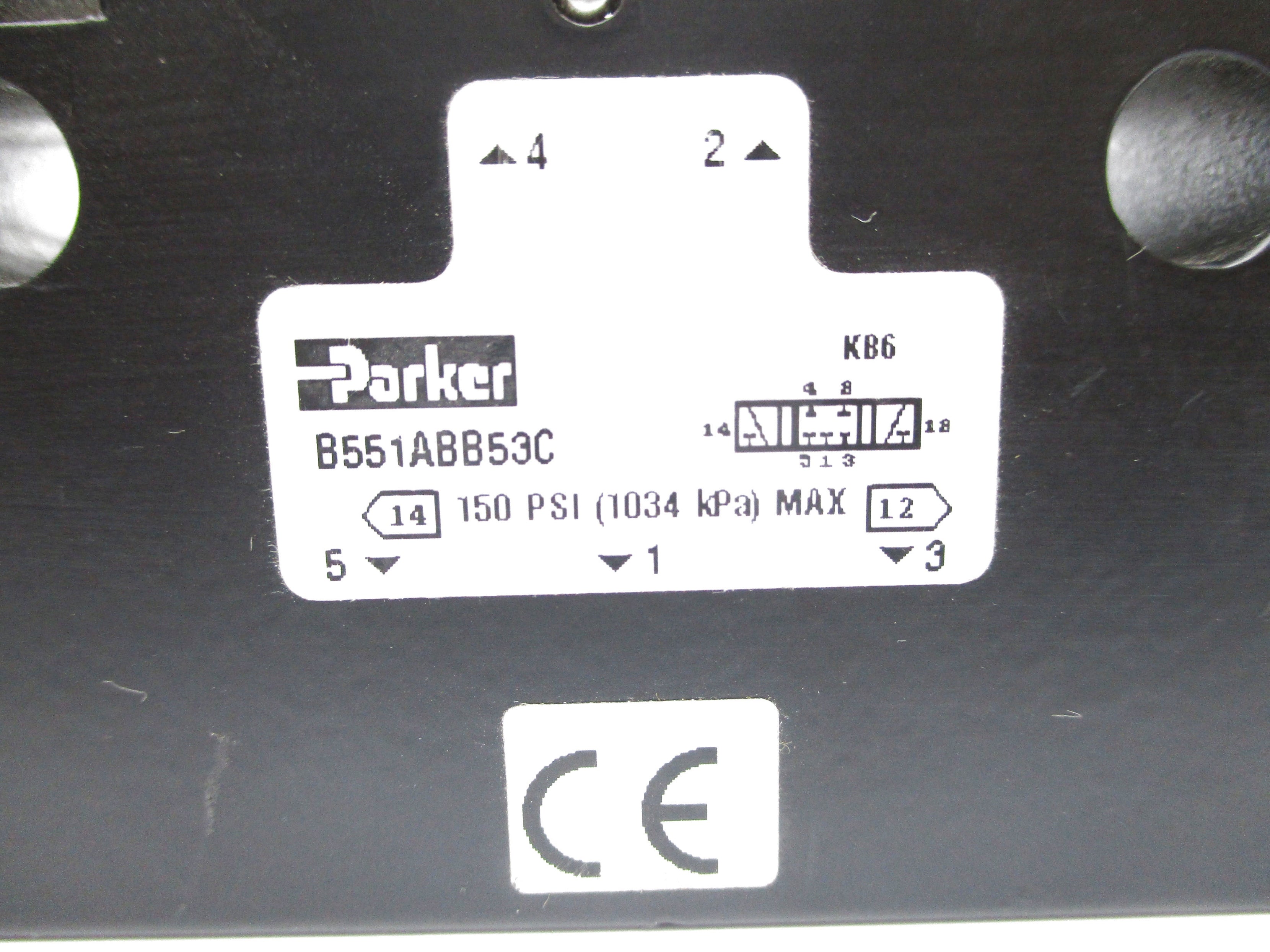 PARKER B551ABB53C 150PSI 120V NSNP