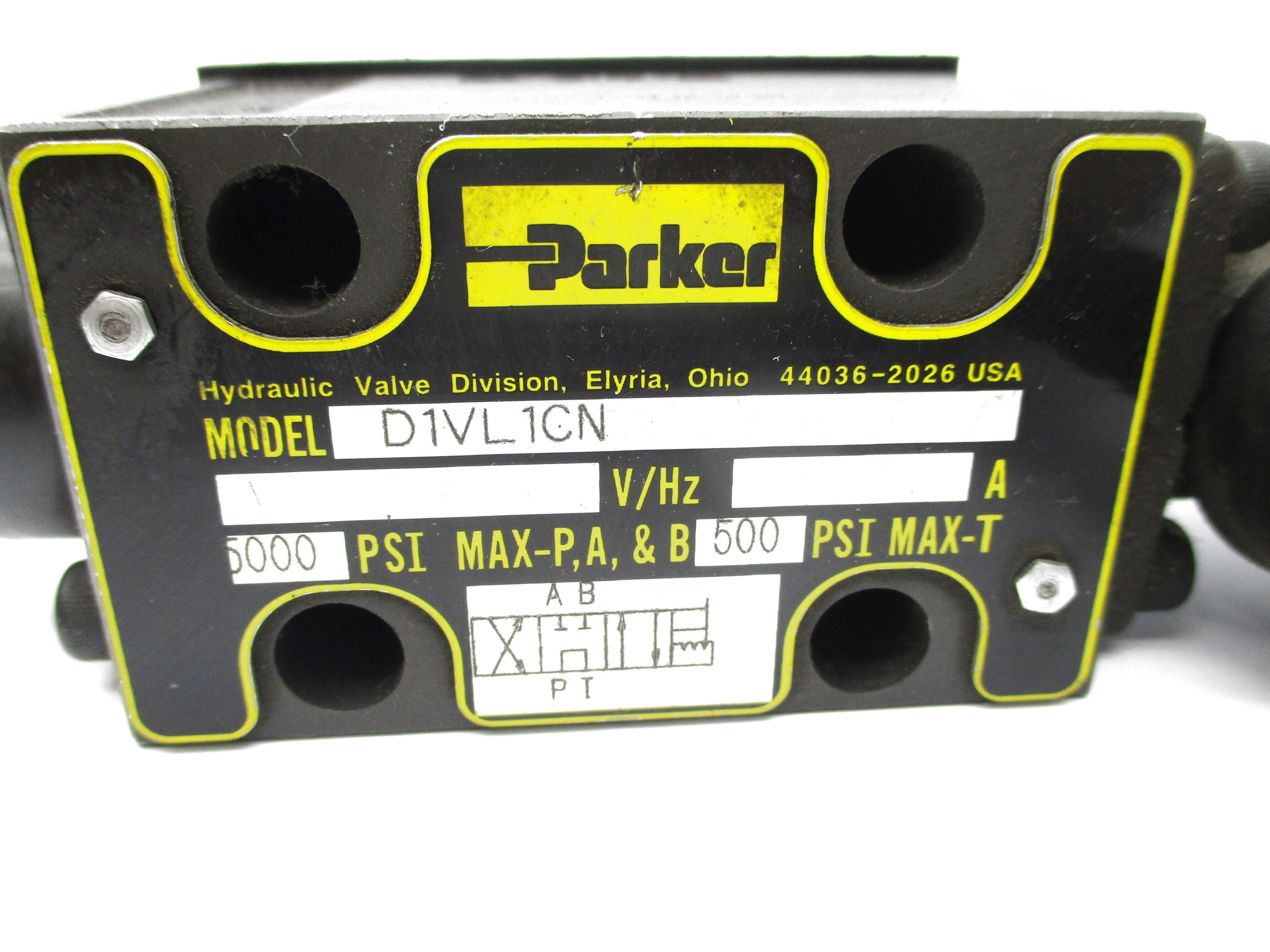 PARKER D1VL1CN 500-5000PSI NSNP
