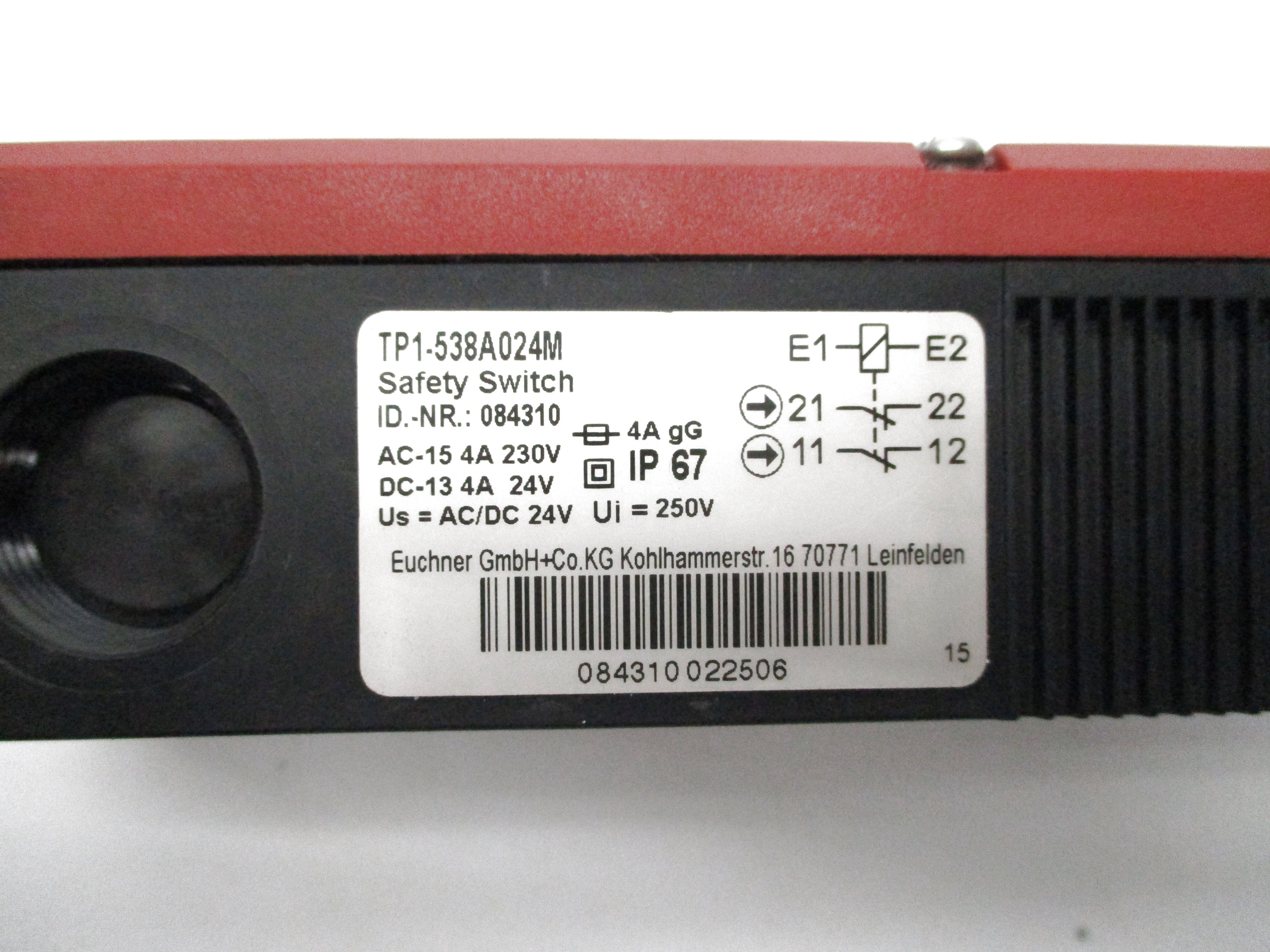 EUCHNER TP1-538A024M NSNP