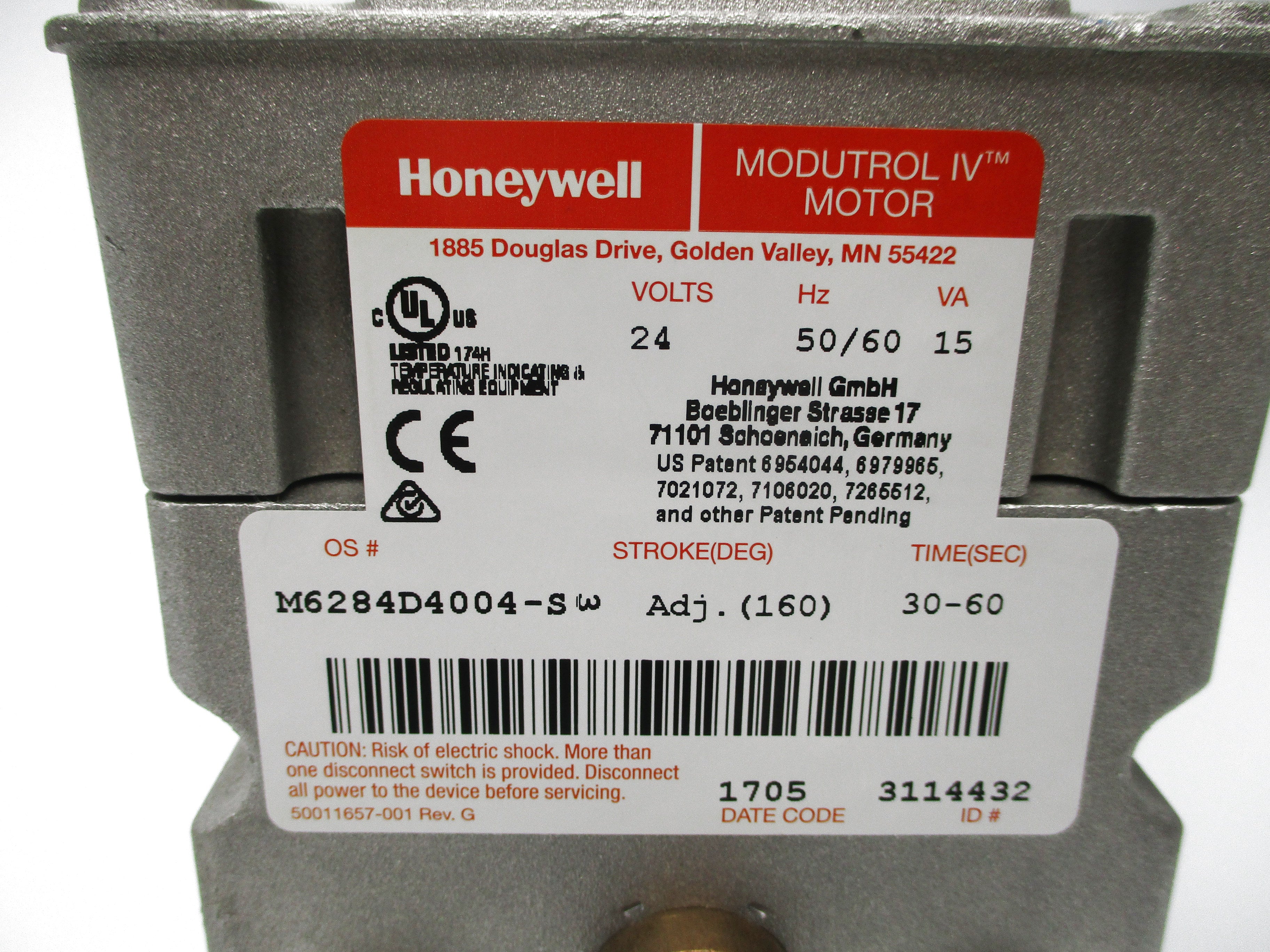 HONEYWELL M6284D4004-S (AS PICTURED) NSNP