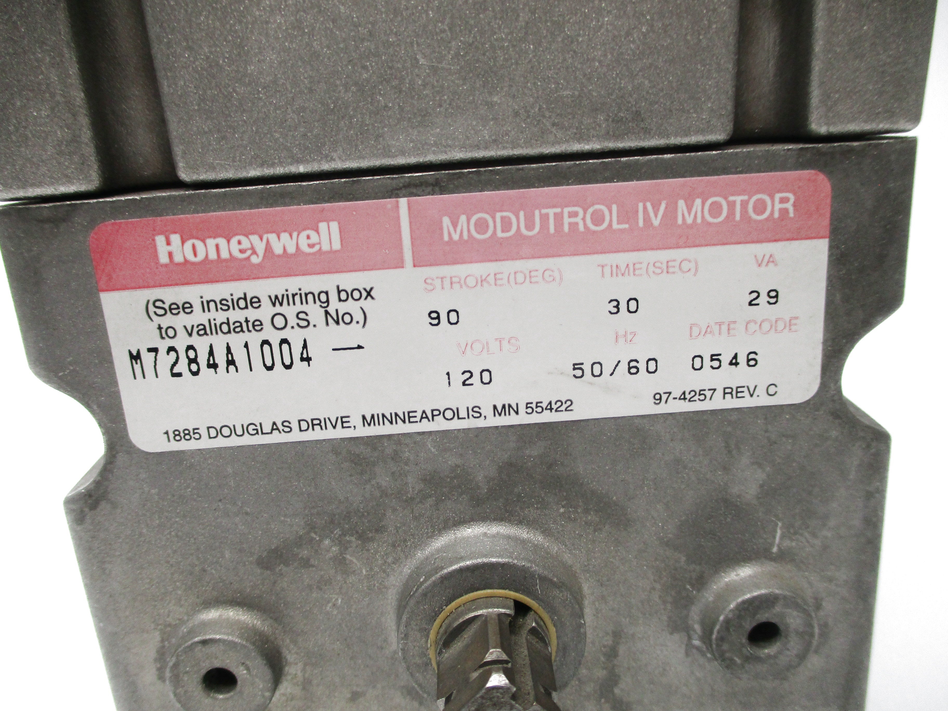 HONEYWELL M7284A1004 NSNP