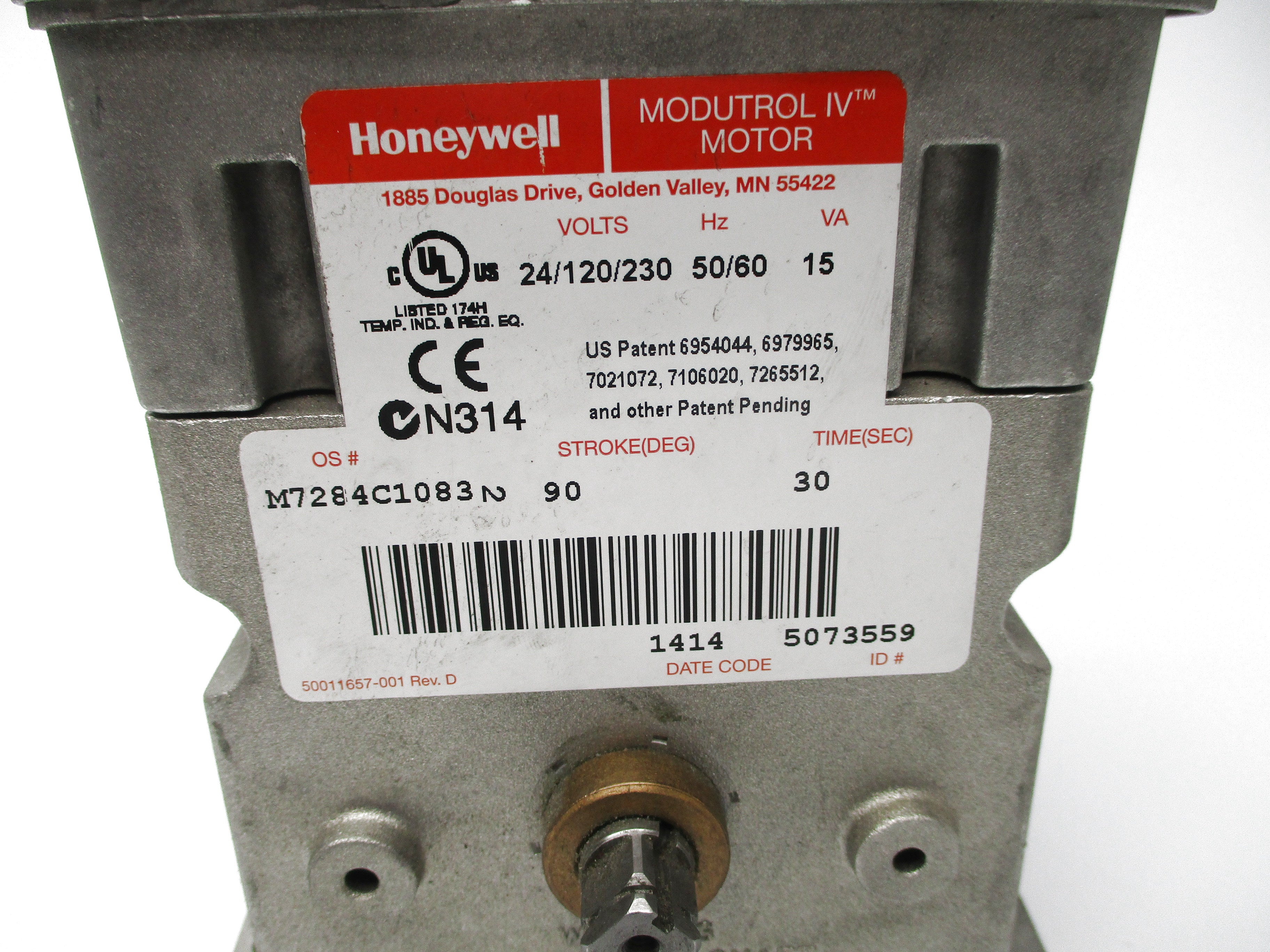 HONEYWELL M7284C1083 UNMP
