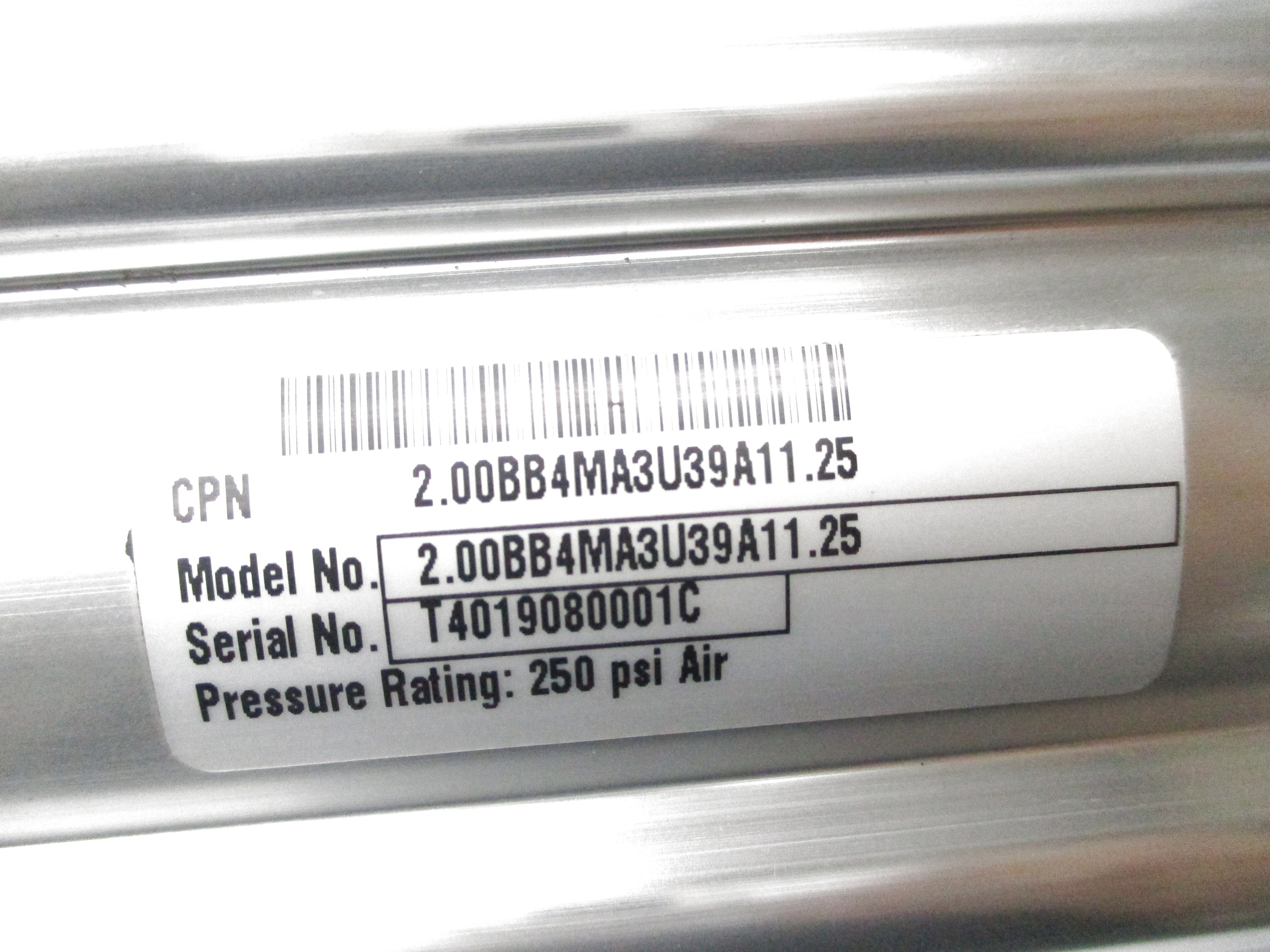 PARKER 2.00BB4MA3U39A11.25 250PSI NSNP