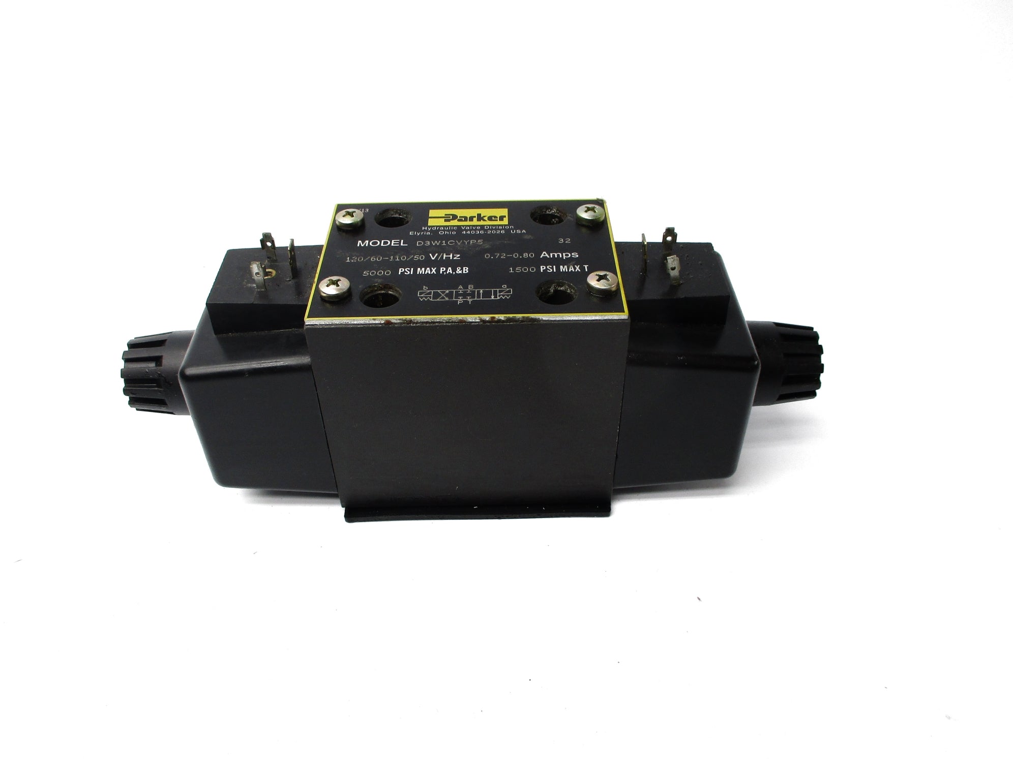 PARKER D3W1CVYP5 5000PSI 110/120V UNMP