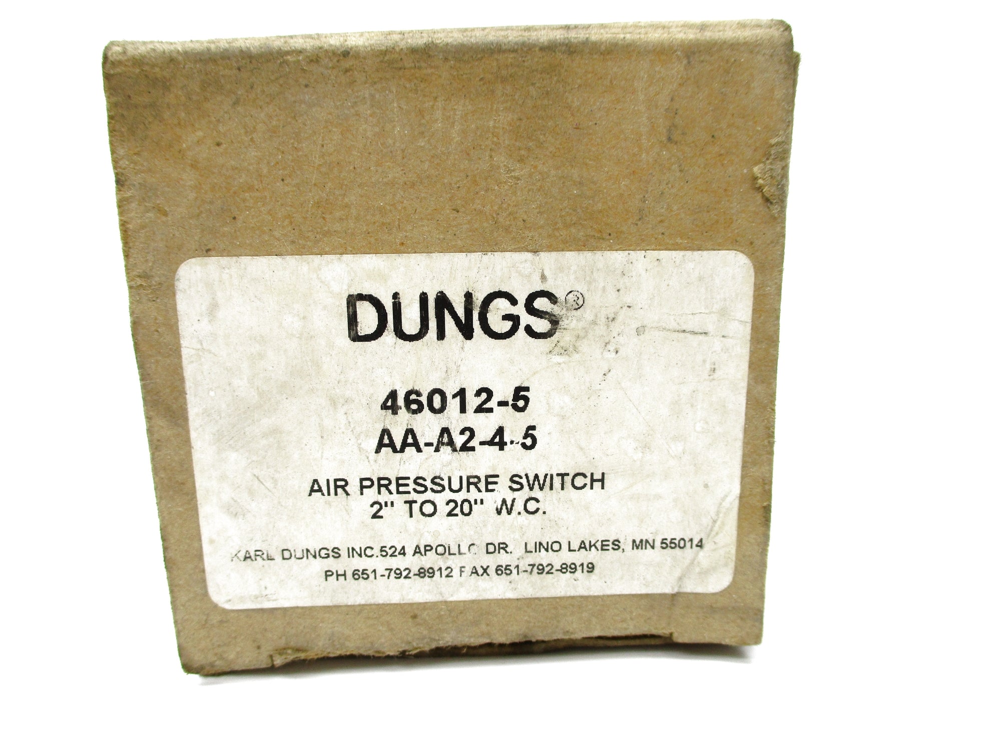 DUNGS AA-A2-4-5 NSMP