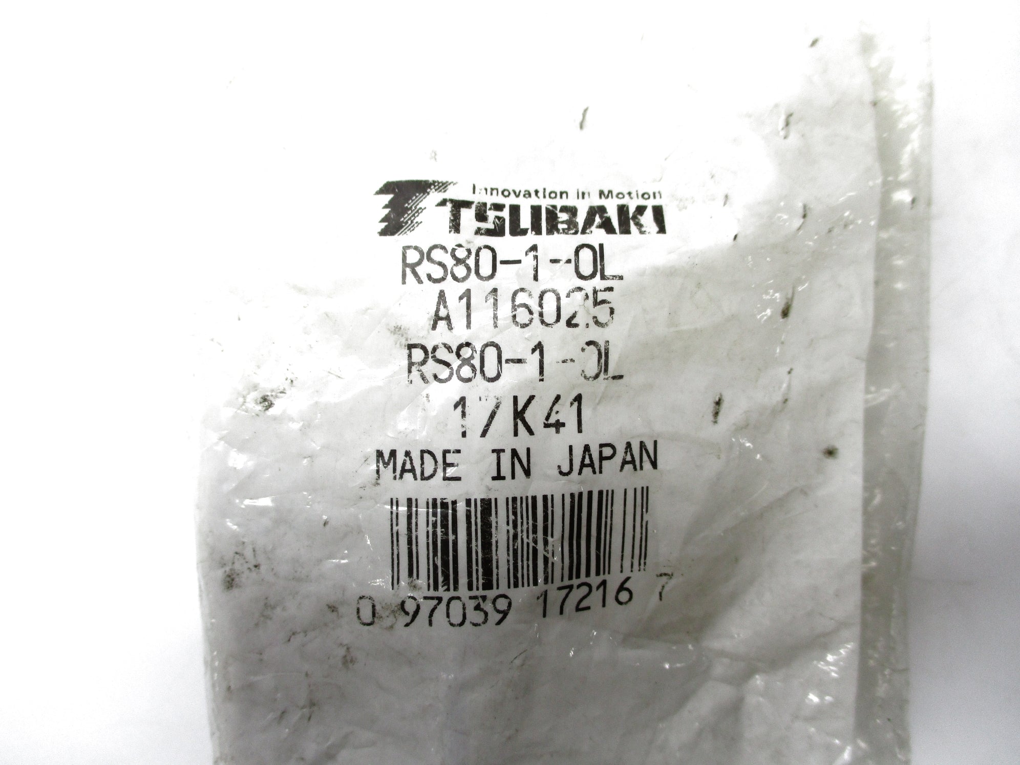 TSUBAKI RS80-1-OL NSMP