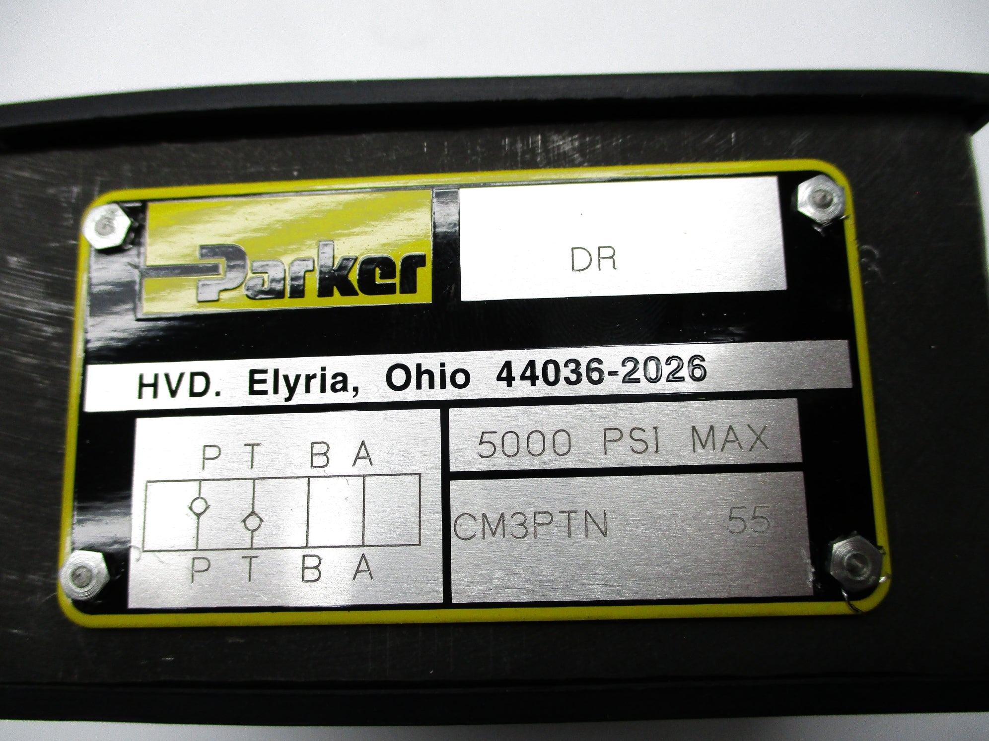 PARKER CM3PTN55 5000PSI NSNP