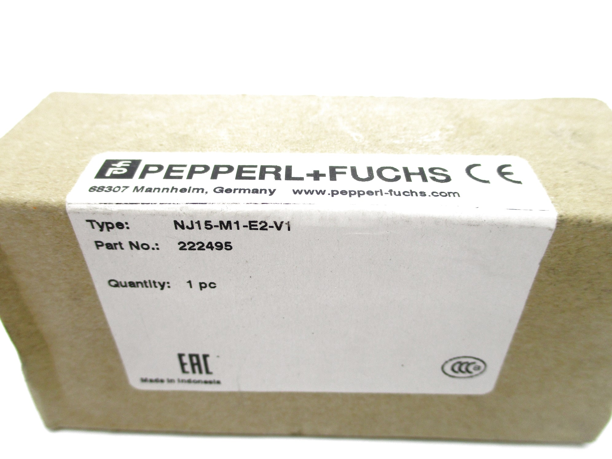 PEPPERL+FUCHS NJ15-M1-E2-V1 NSMP