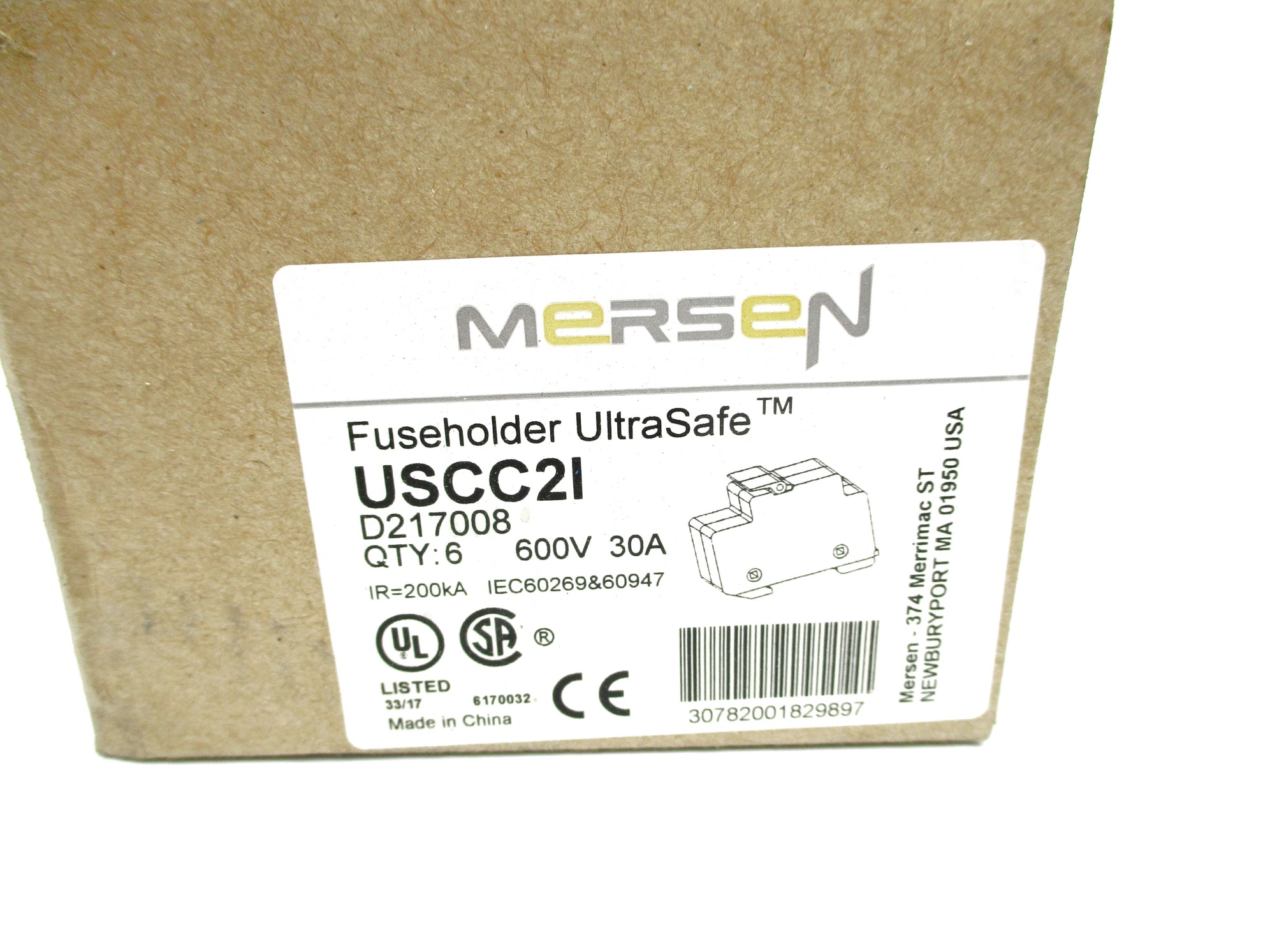 MERSEN USCC2I D217008 (PKG OF 6) NSMP