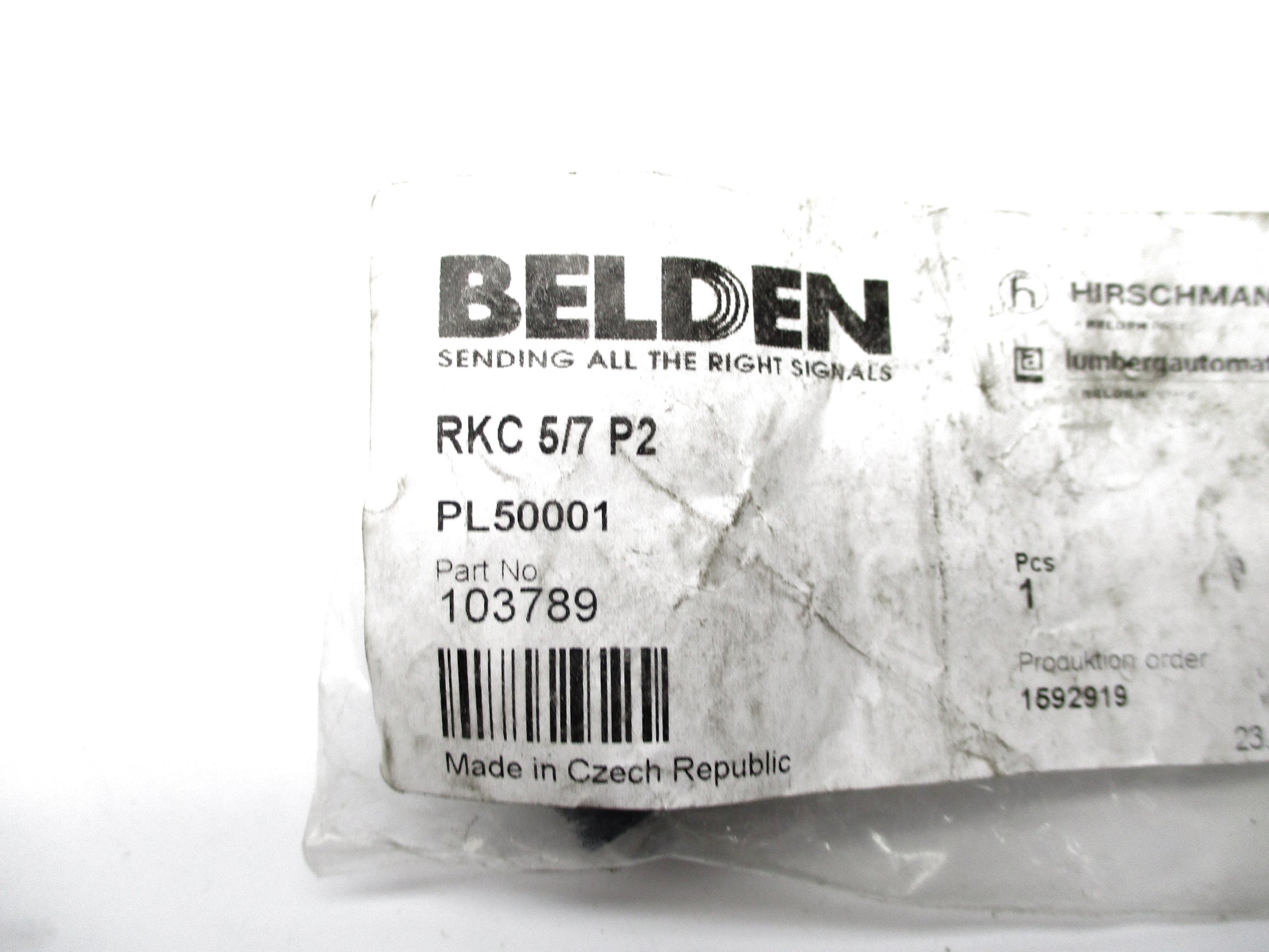 BELDEN 103789 RKC5/7P2 NSMP