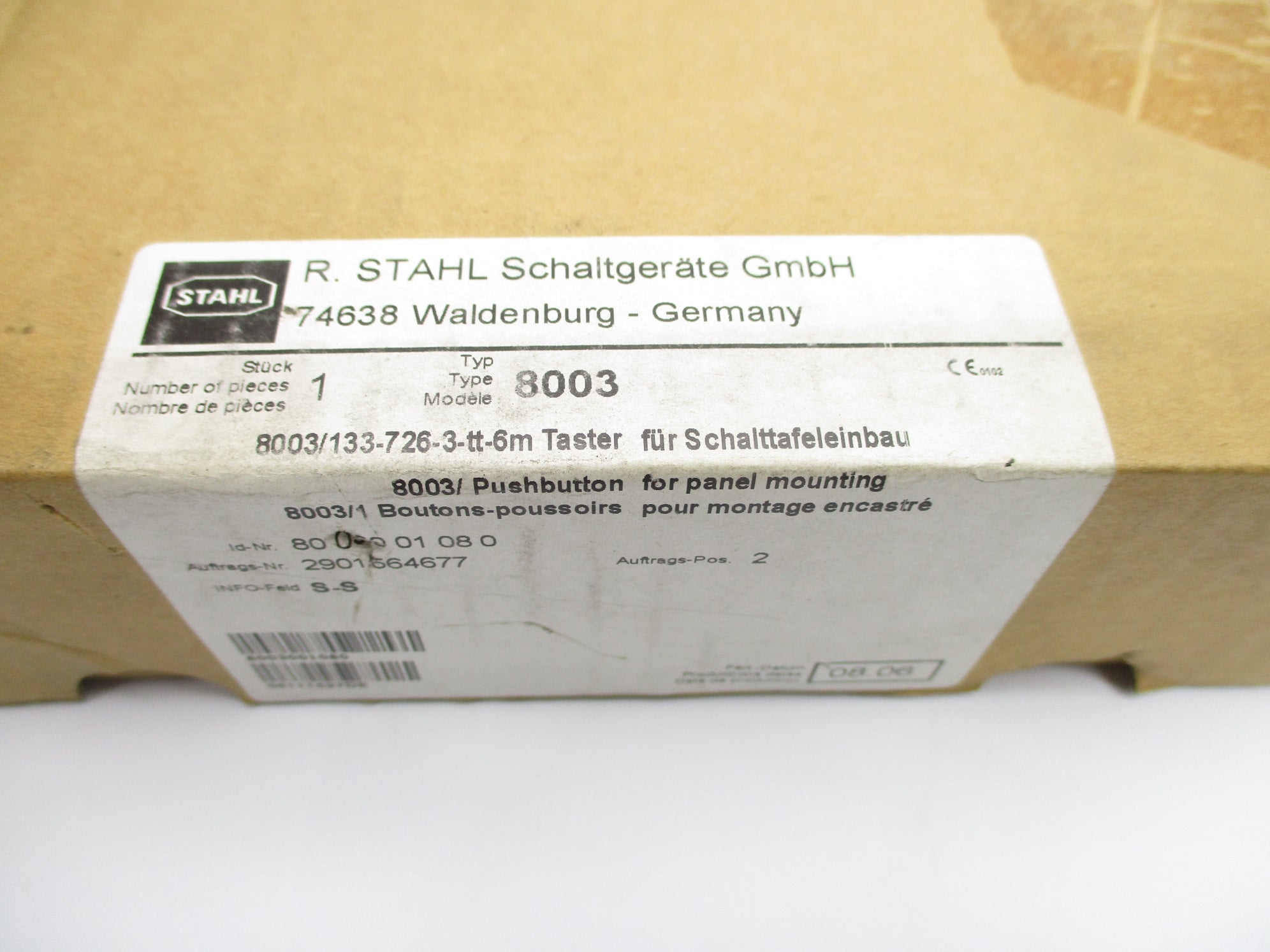 STAHL 8003/133-726-3-TT-6M NSMP