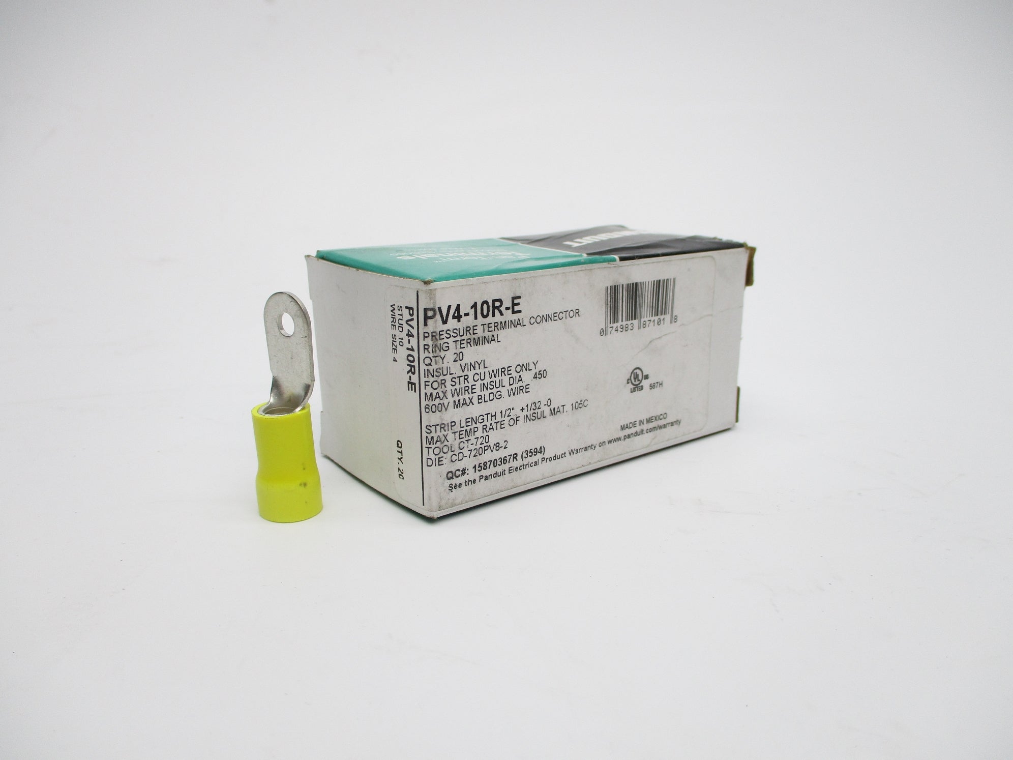PANDUIT PV4-10R-E (PKG OF 20) NSMP