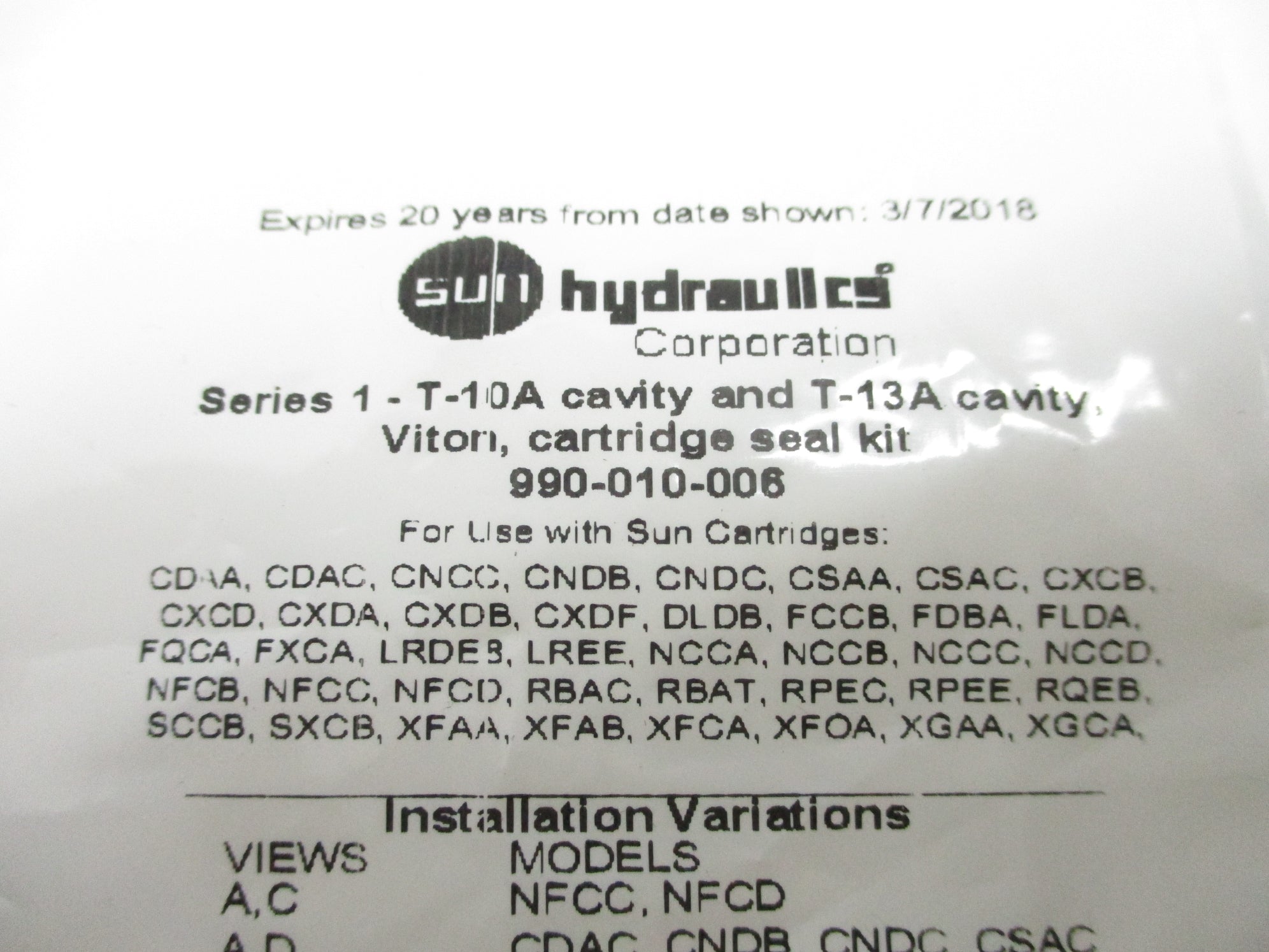 SUN HYDRAULICS 990-010-006 NSMP