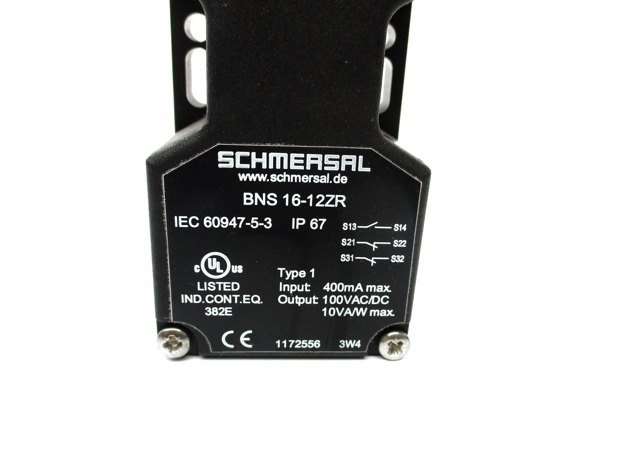 SCHMERSAL BNS16-12ZR NSNP
