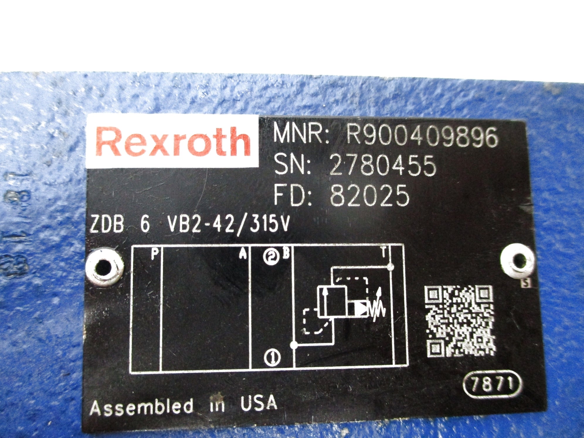 REXROTH ZDB6VB2-42/315V R900409896 NSNP