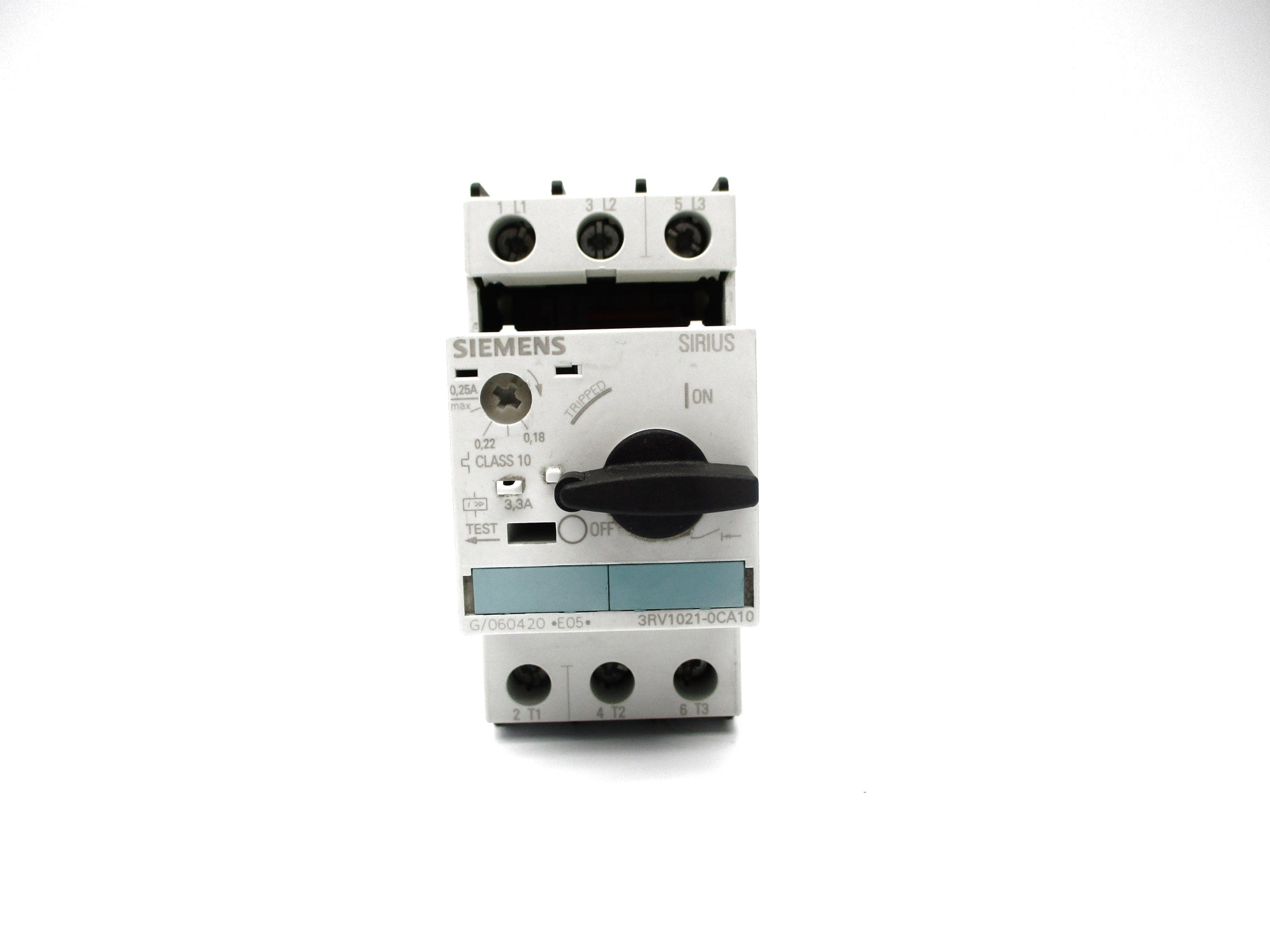 SIEMENS 3RV1021-0CA10 (AS PICTURED) NSNP
