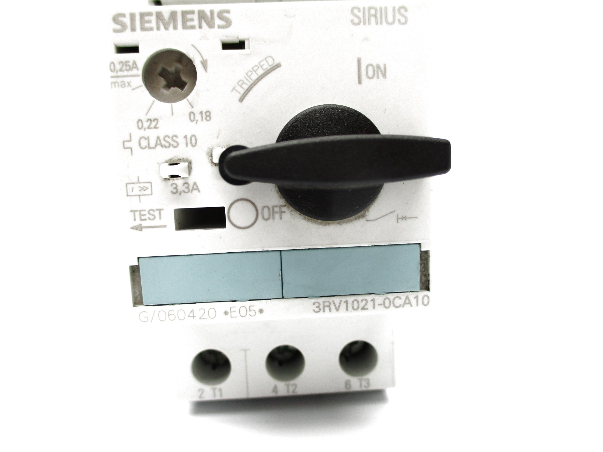 SIEMENS 3RV1021-0CA10 (AS PICTURED) NSNP