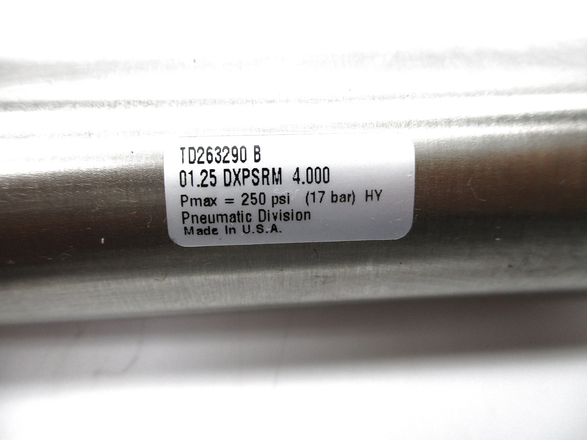 PARKER 01.25DXPSRM4.000 250PSI NSNP