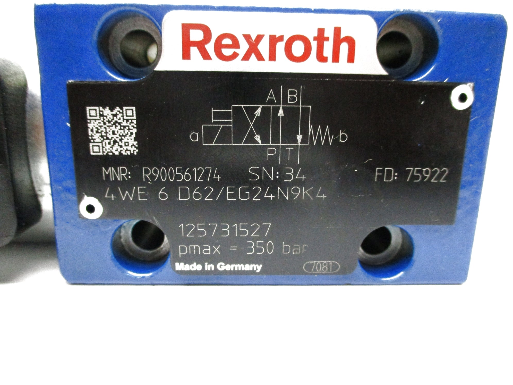 REXROTH R900561274 4WE6D62/EG24N9K4 NSNP